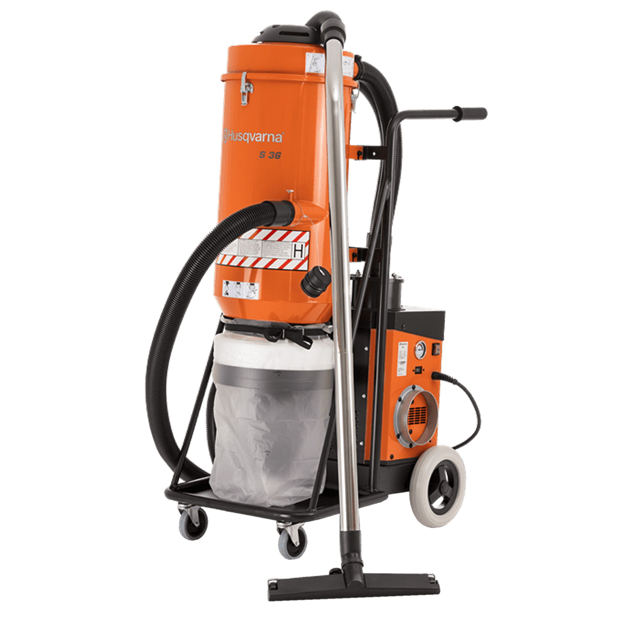 ZD-H-S36_1_web Husqvarna® S36 Staubsauger Staubabscheider mit HEPA H13 Filter