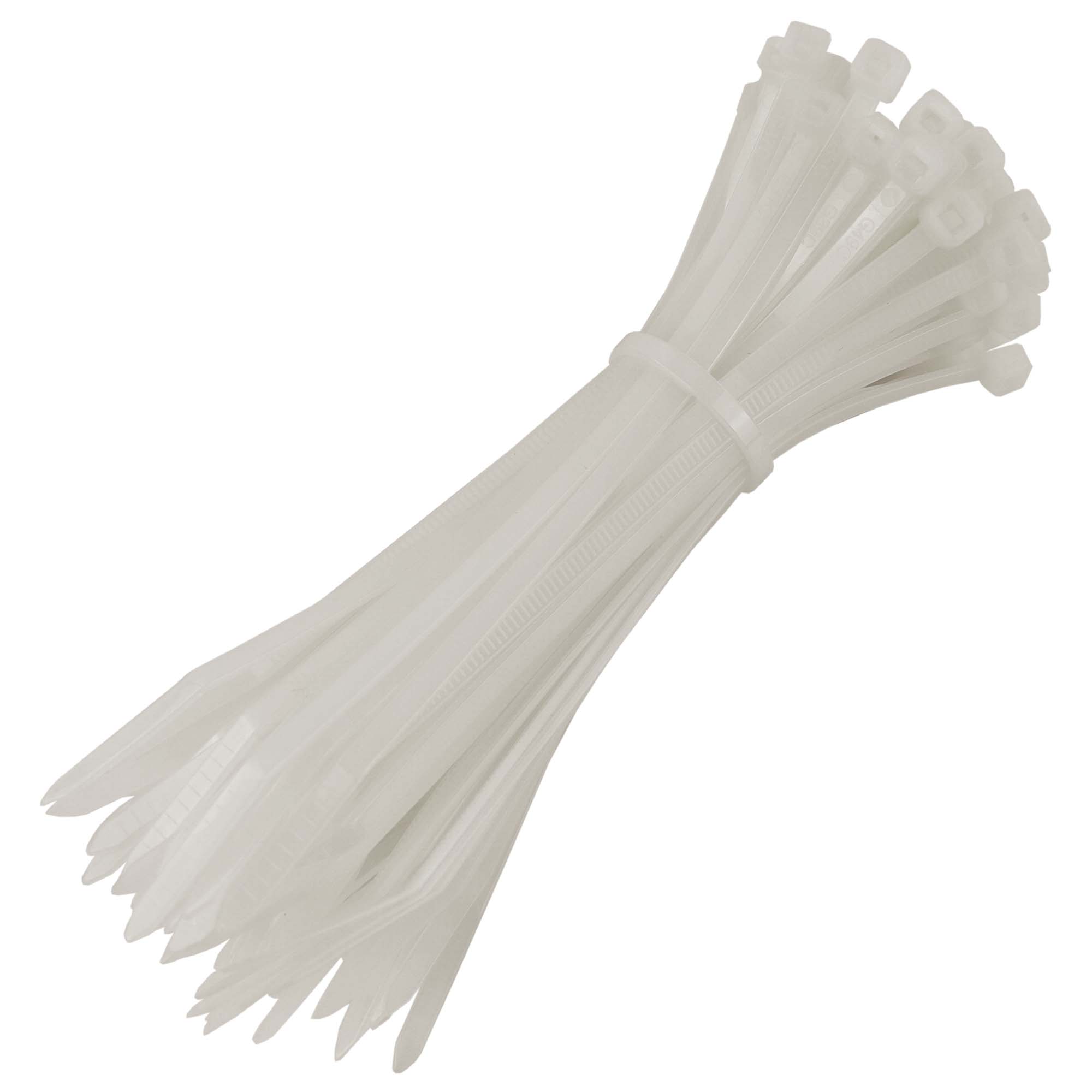 Scorprotect® Profi Kabelbinder aus Nylon naturfarben 3,6 mm x 140 mm Beutel mit 100 Stück Scorprotect® Profi Kabelbinder aus Nylon naturfarben 3,6 mm x 140 mm Beutel mit 100 Stück
