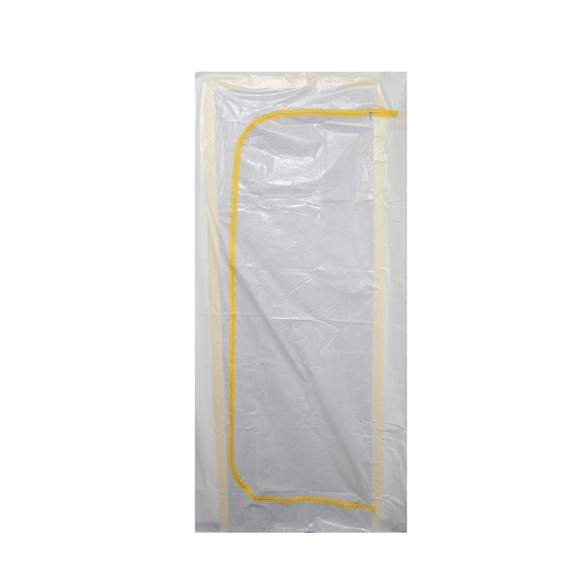 Klassiktur-1 Vlies Staubschutztür CLASSIK B1 mit flammhemmender Ausrüstung 210 x 100 cm