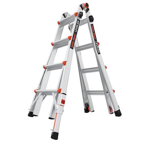 LEVELER Teleskopleiter 4x4 Sprossen Aluminium Little Giant LEVELER Teleskopleiter 4x4 Sprossen Aluminium Little Giant