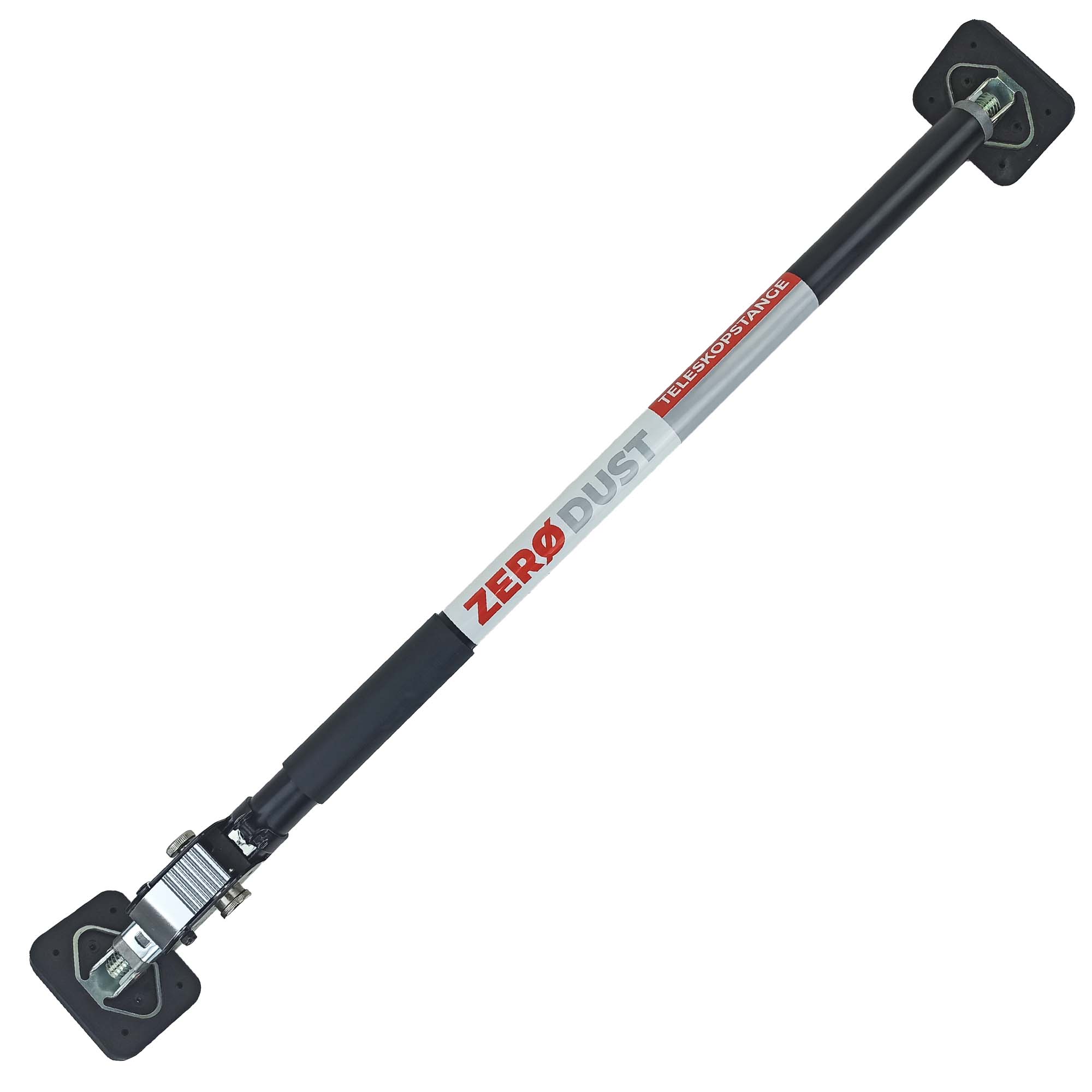 Schnellspannstütze Teleskopstange Klemmstütze schwarz 65 cm - 110 cm Schnellspannstütze Teleskopstange Klemmstütze schwarz 65 cm - 110 cm