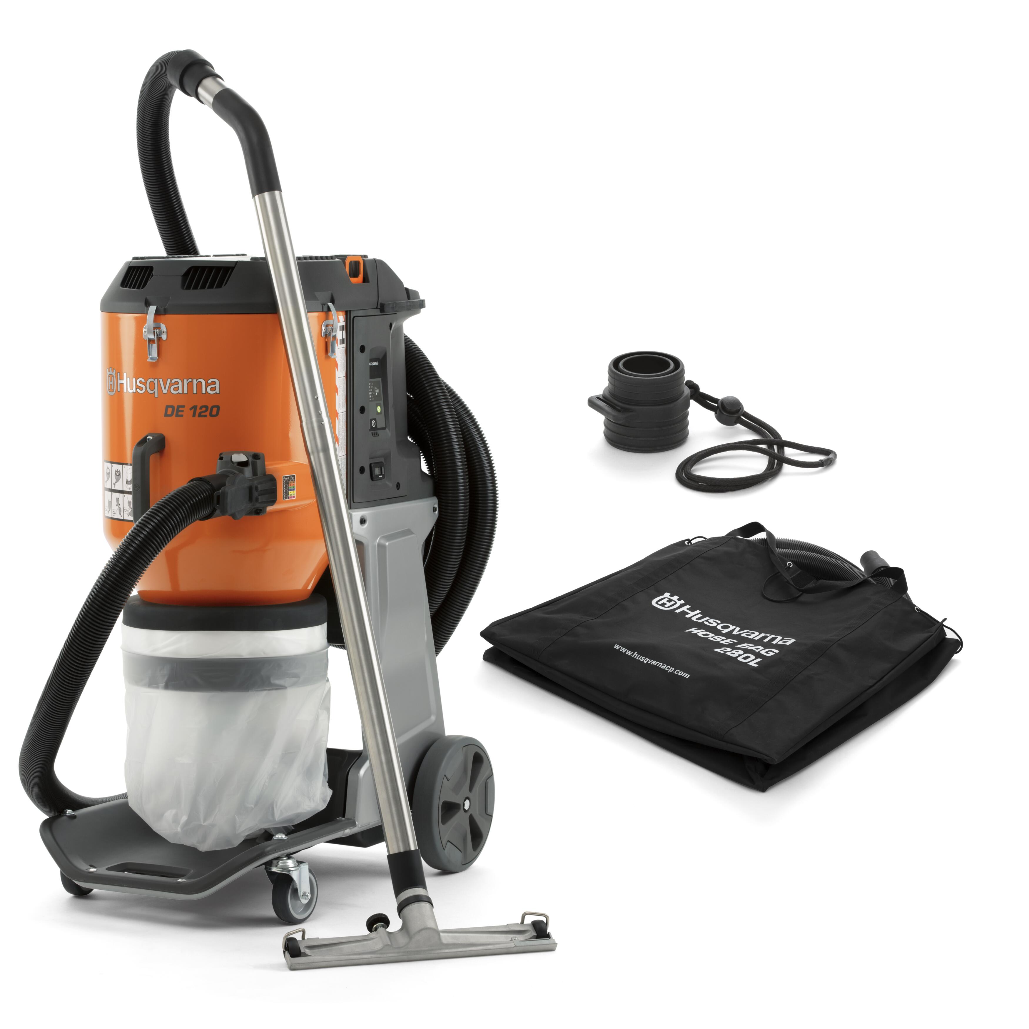 MA-000299 Husqvarna® DE120 Staubsauger Staubabscheider mit HEPA H13 Filter und Longopackschutz