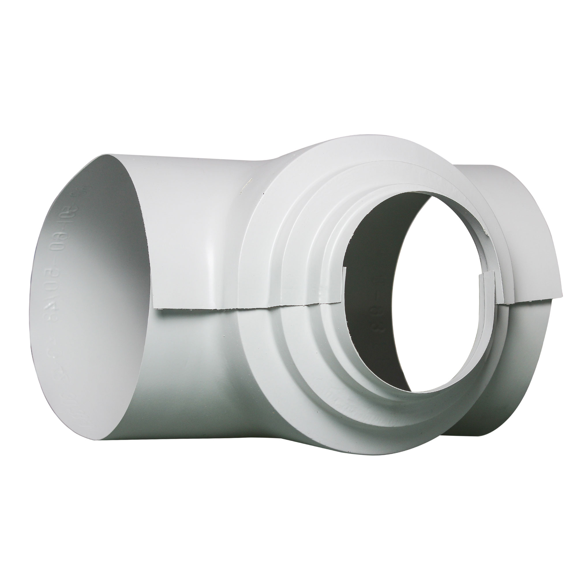 Abzweig_3VxIWkrJDK1h75 PVC Kombinationsabzweig 90 Grad hellgrau