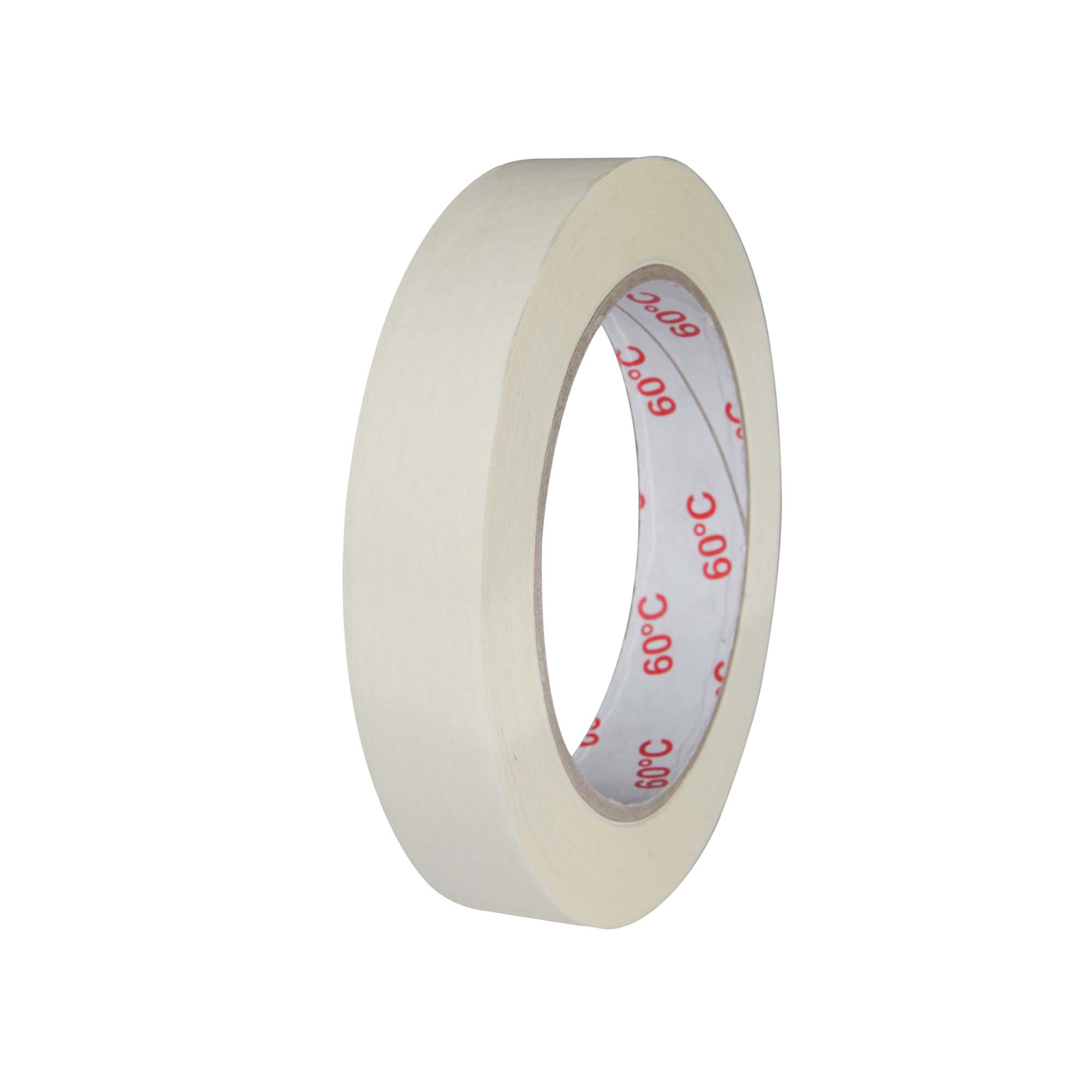 Kreppklebeband-19-stehend Kreppband Profi Maler-Krepp für den Innenbereich 19 mm x 50 m