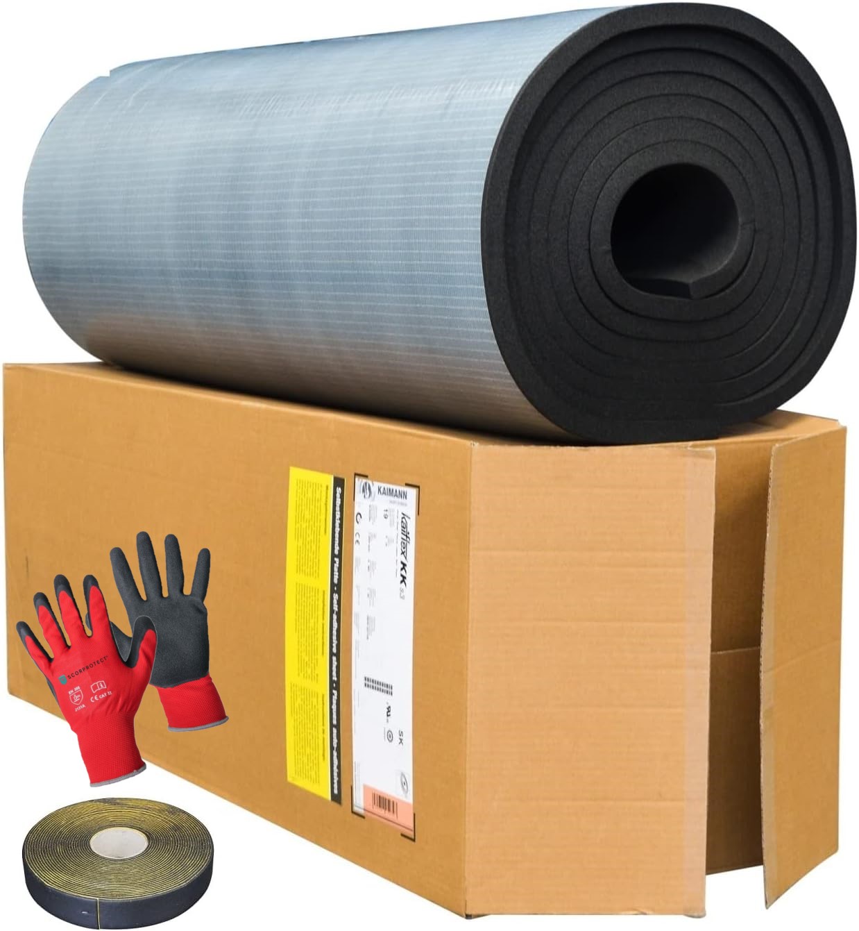 11Unbenannt original Kaimann Kaiflex KK Camper-Ausbau-Set Standard + rote Handschuhe CAT 2