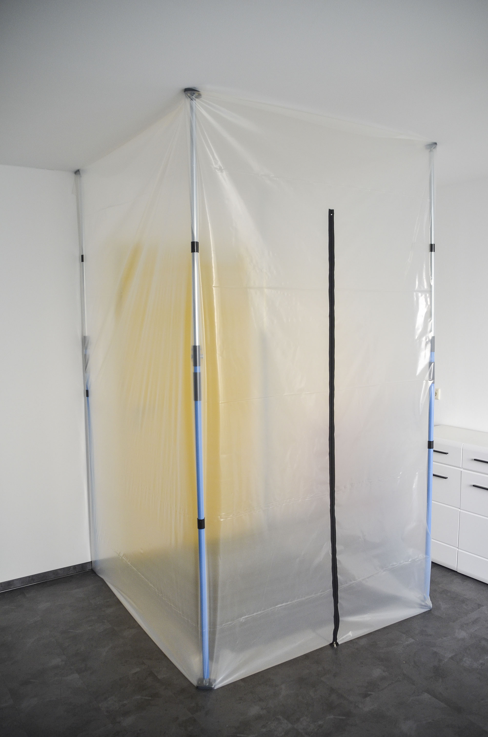 DSC_0601 Staubschutzwand Set "Renovierung"  Höhe 3,75 m x Breite 5,00 m