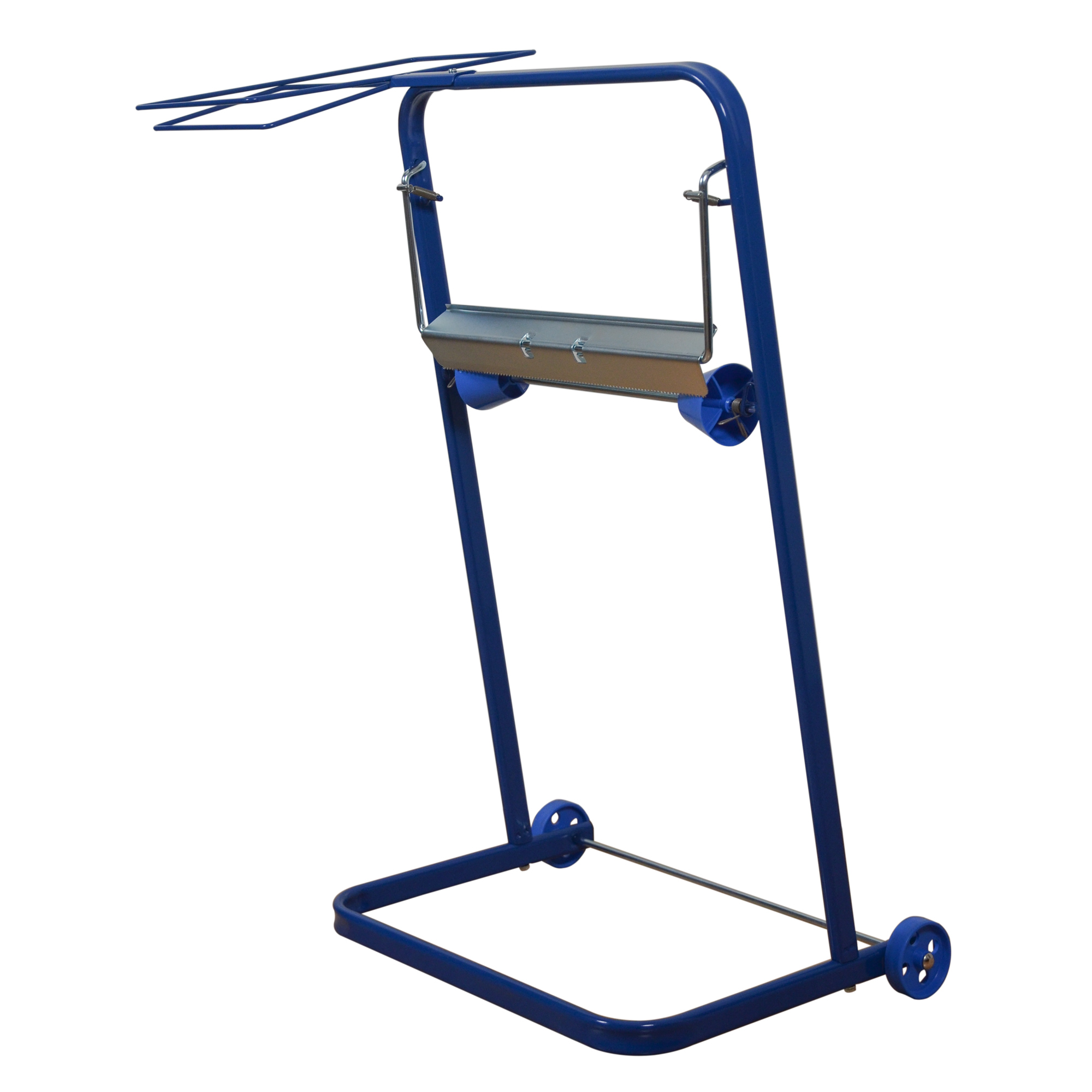 zero-dust-bodenstaender-mit-muellsackhalterung-abrissschiene-fuer-industrieputztuch-rollen-zd-_1