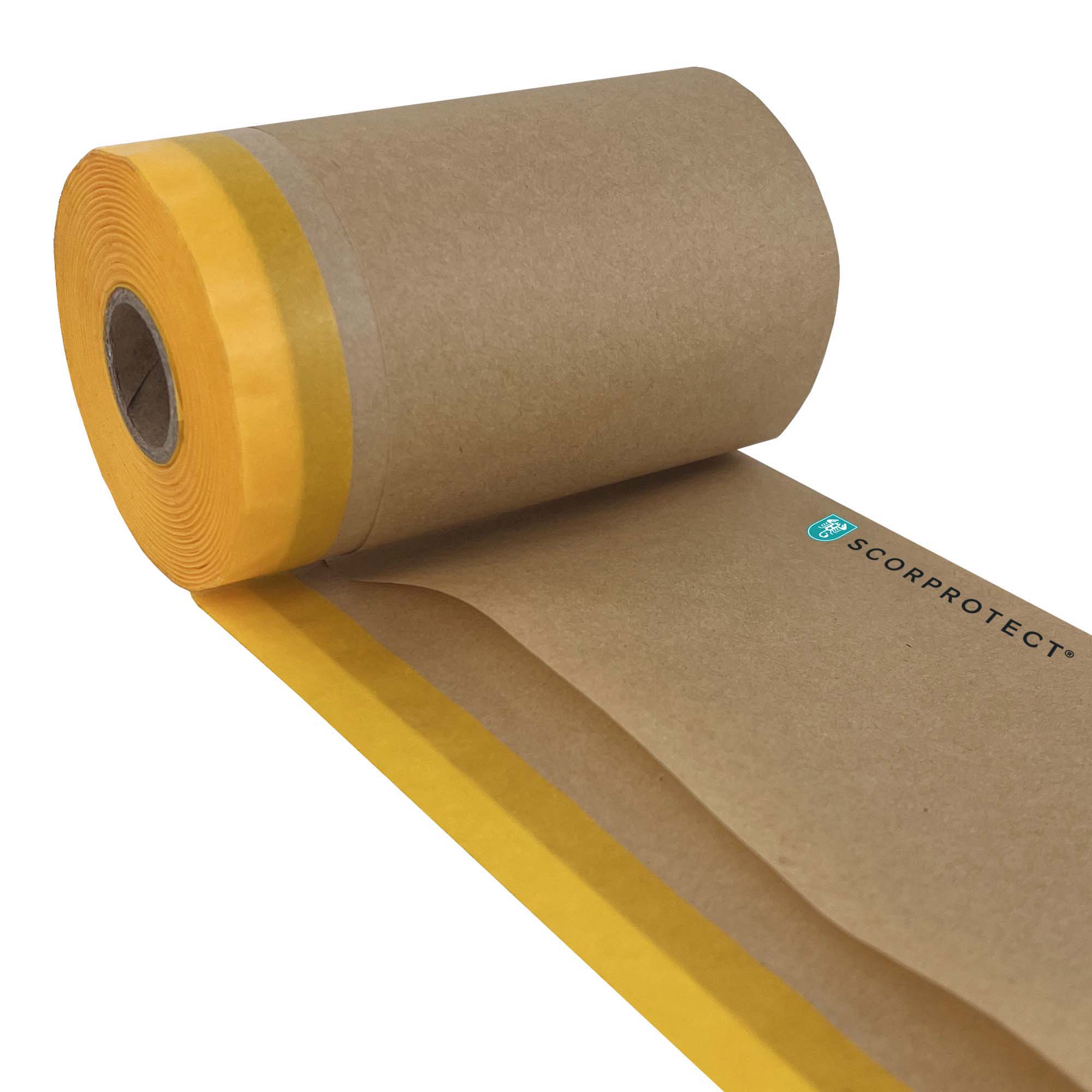 Scorprotect® Papier mit Goldband Schonklebeband UV 14 Tage 18 cm x 20 m