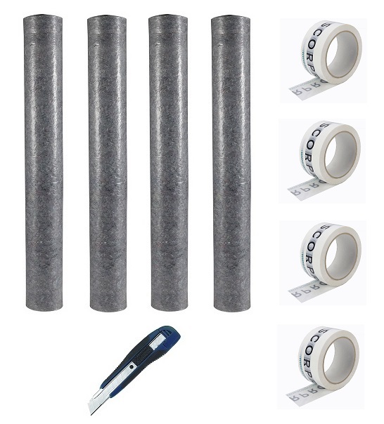 SCP-Vorteil_Paket_1 Vorteil Abdeckvliespaket 1 Abdeckvlies, Klebeband, Cuttermesser