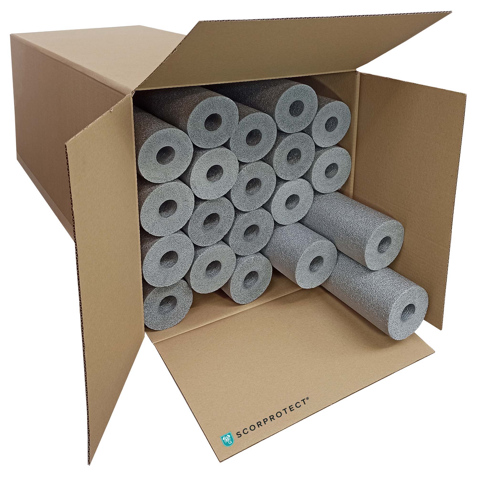 PE Rohrisolierung geschlitzt 1 m ganzer Karton Farbe grau 28 mm x 30 mm PE Rohrisolierung geschlitzt 1 m ganzer Karton Farbe grau 28 mm x 30 mm