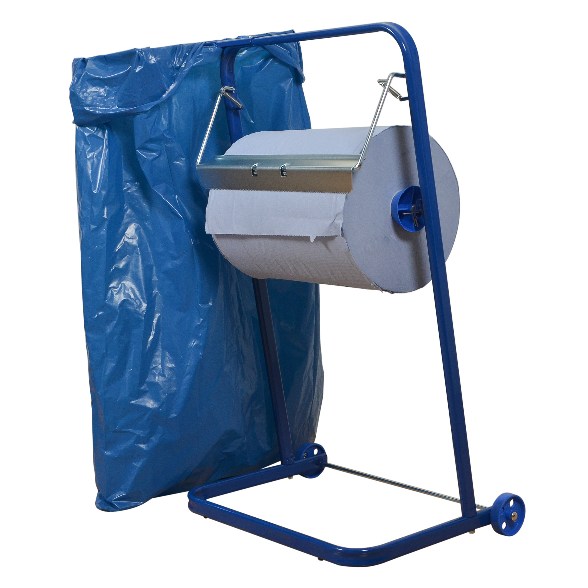 zero-dust-bodenstaender-mit-muellsackhalterung-abrissschiene-fuer-industrieputztuch-rollen-zd-_6