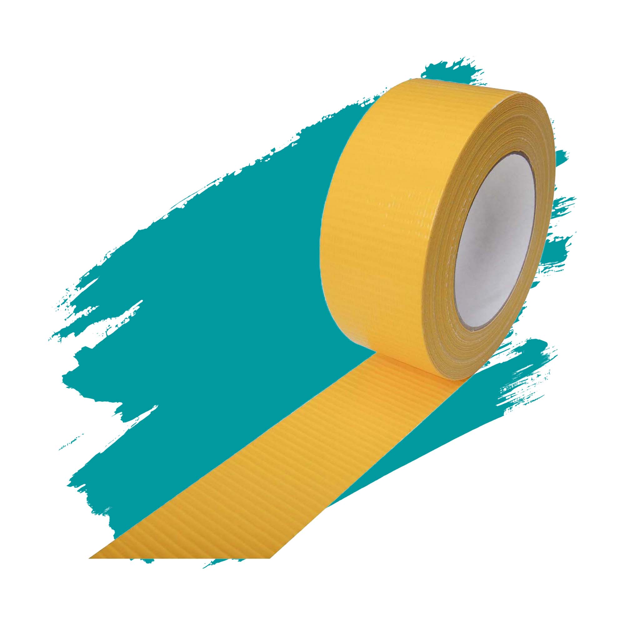 Gewebeklebeband gelb Panzertape Gaffaband Panzerband 48 mm x 50 m