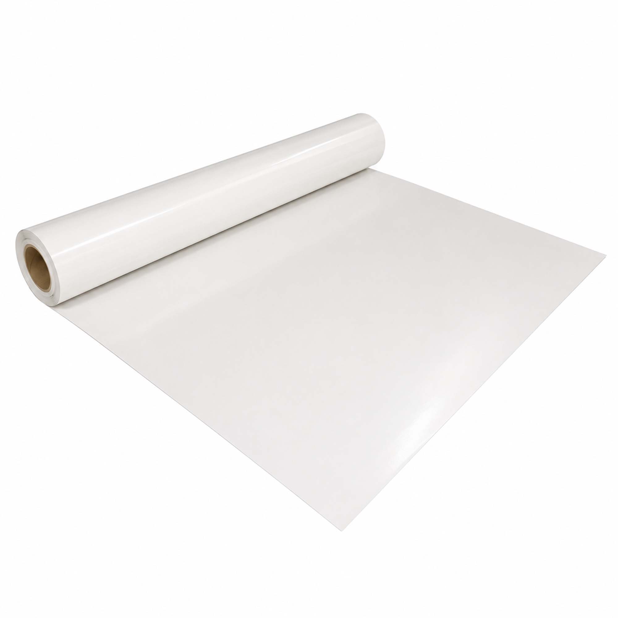 Weiße Rolle Zero Dust Milchtütenpapier Abdeckpappe, beidseitig PE-beschichtet, 220–280 g/m², 50 m², als wasserabweisende Schutzpappe für Böden und Treppen