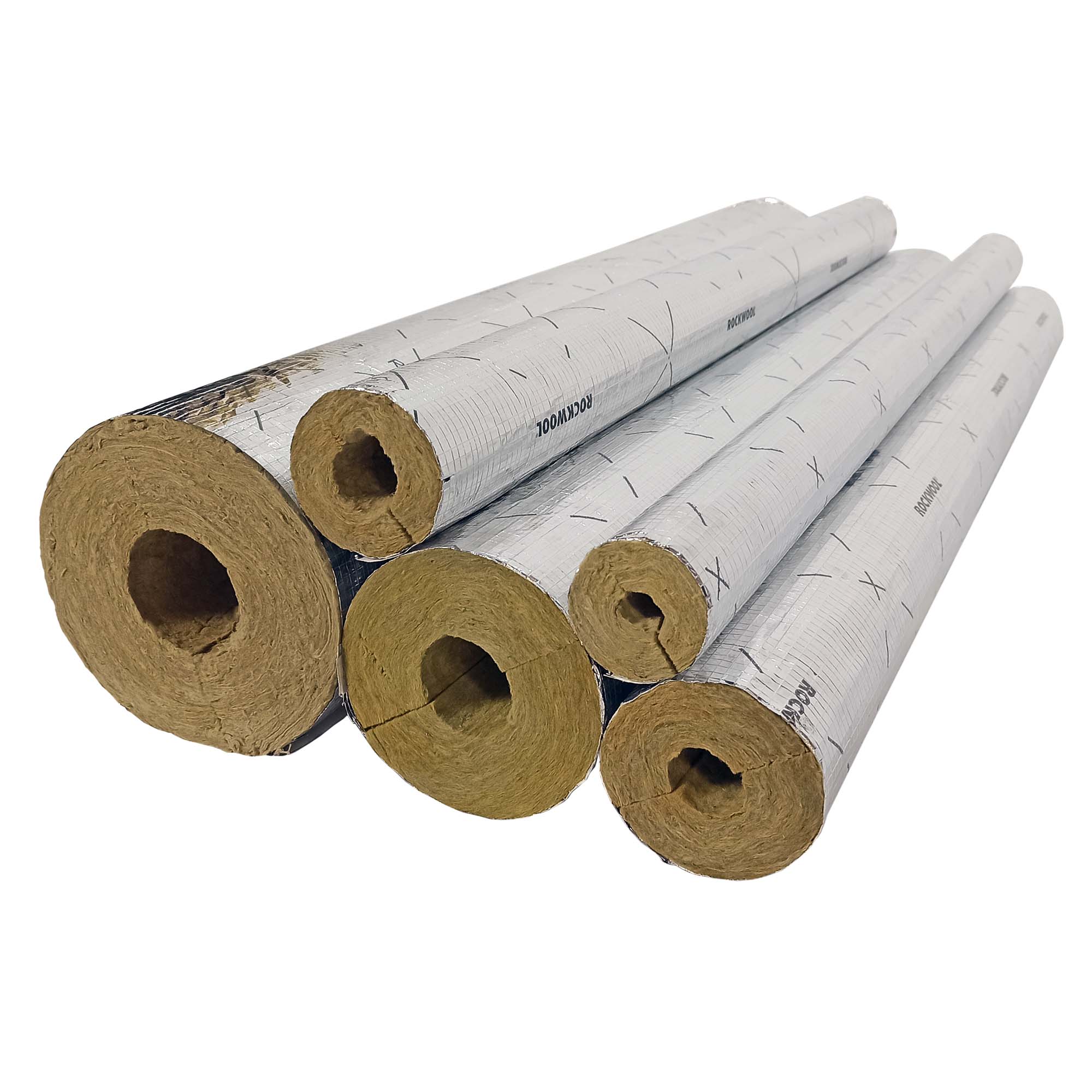 1zJxTJzXXetpJM ROCKWOOL® 800 Rohrschale Rohrisolierung Steinwolle 1 m Stange WLG 0,035