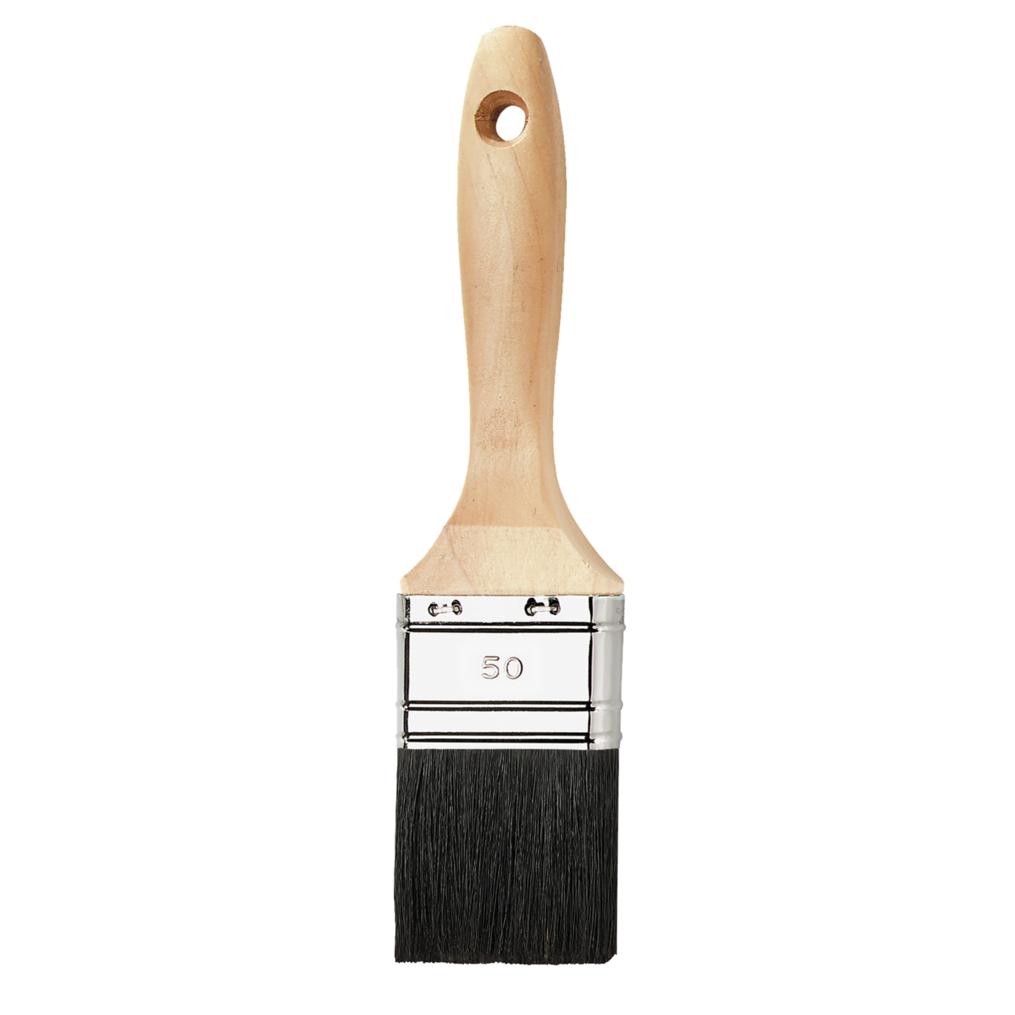 81135010_Pinsel_web Flachpinsel 50 mm 9. Stärke Naturborste 80% Tops BLACKLINE