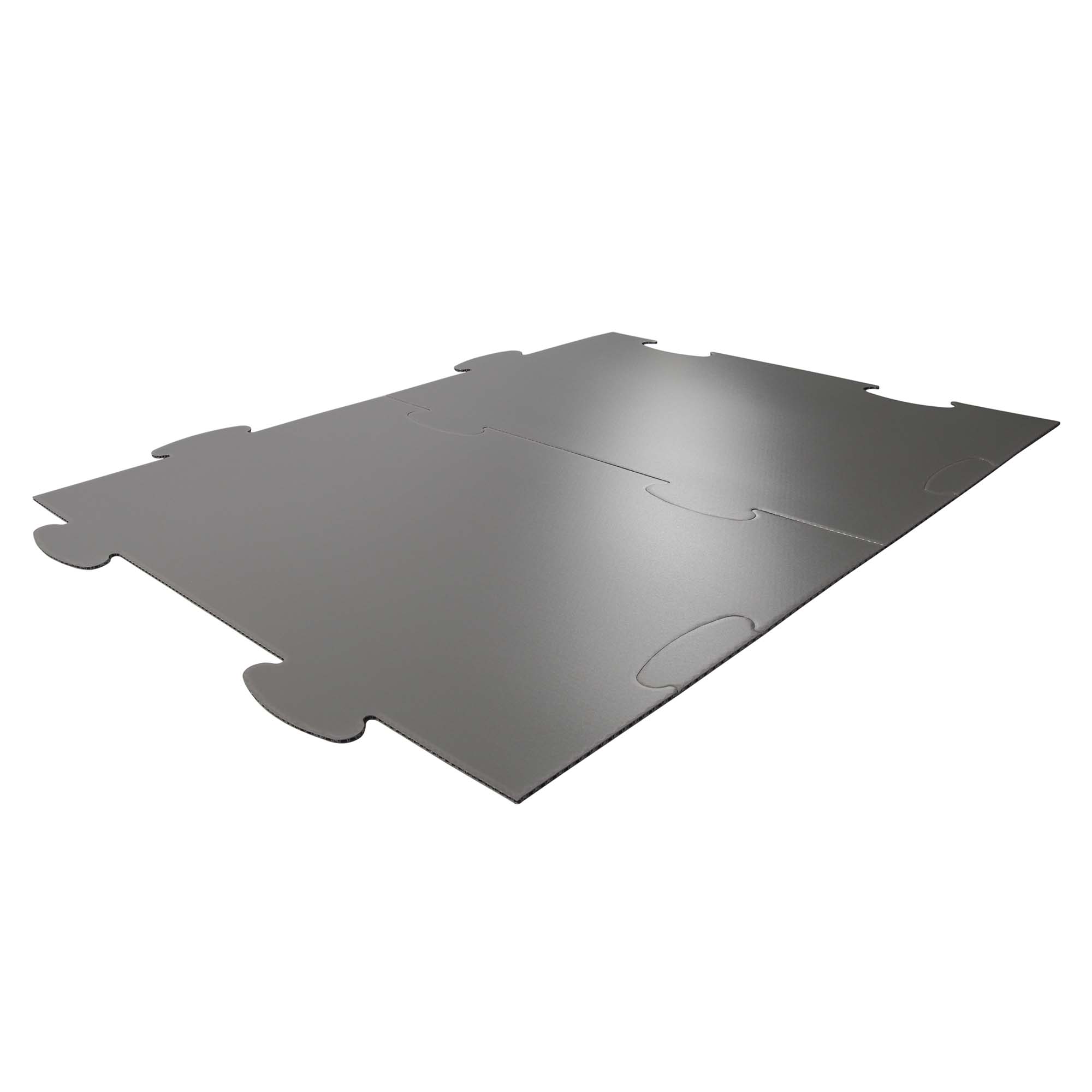 HBSdoppelt Hallenbodenschutz Abdeckplatte für Böden 0,8 x 1,2 m HBS Schutzplatte 2000 g/m²