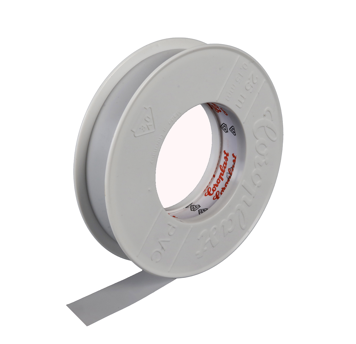 RD-Coro-KL-3025-3 Coroplast Klebeband 352 hellgrau 30 mm x 25 m