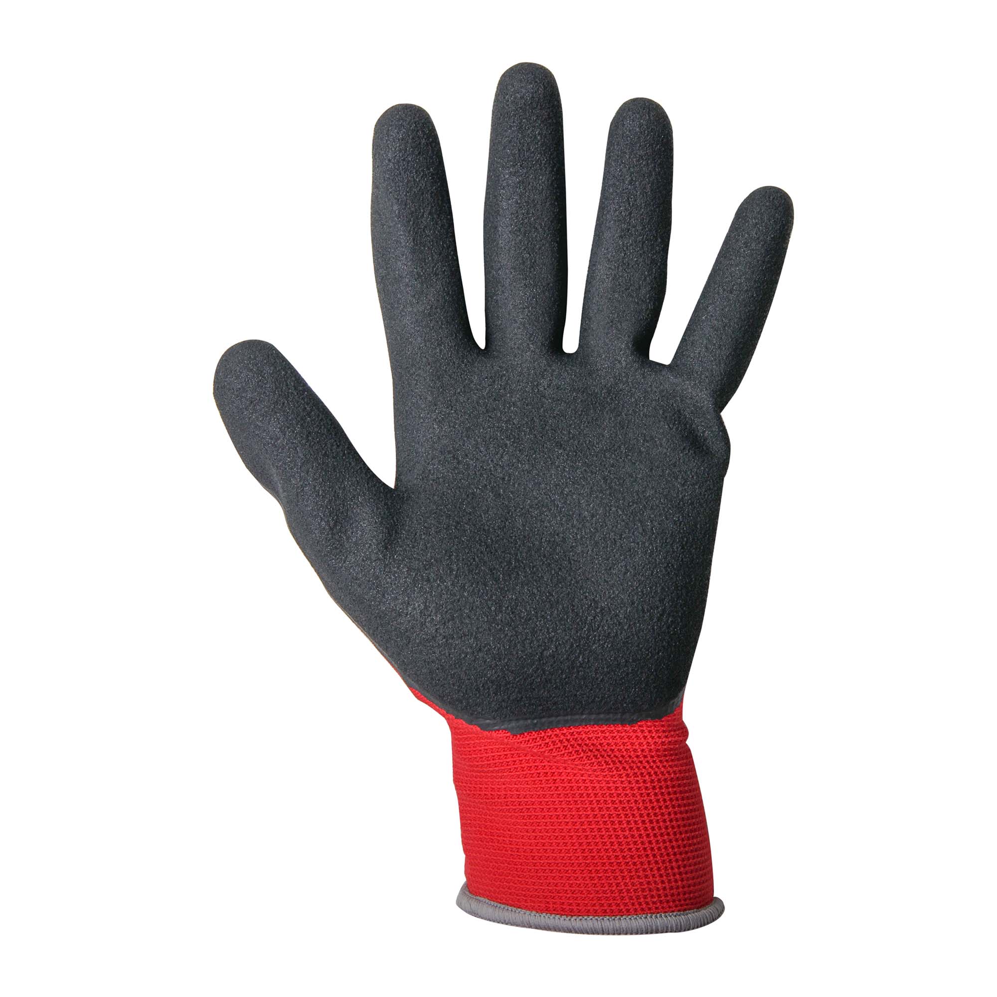Handschuh-GHS10R-2 Arbeitshandschuh Montage-Feinstrickhandschuhe rot Größe 11