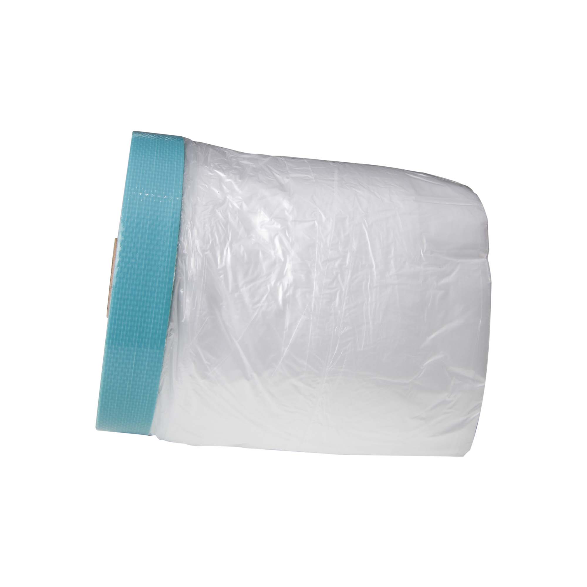 Gewebemasker-seiteliegend Gewebe-Kombi-Mask Klebeband hellblau mit HDPE Folie 7 my Rolle 1100 mm x 20 m