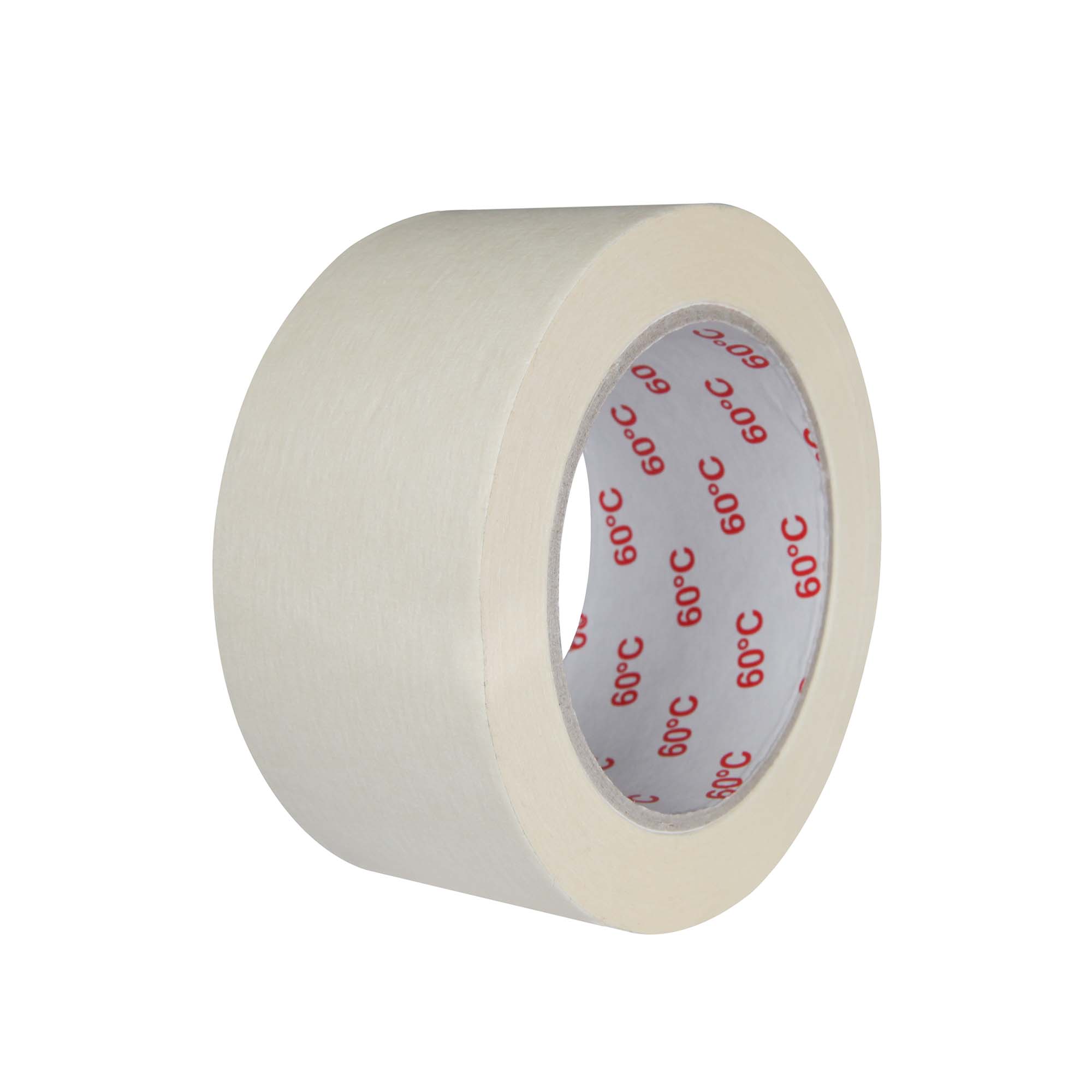 Kreppklebeband-50-stehend Kreppband Profi Maler-Krepp für den Innenbereich 50 mm x 50 m