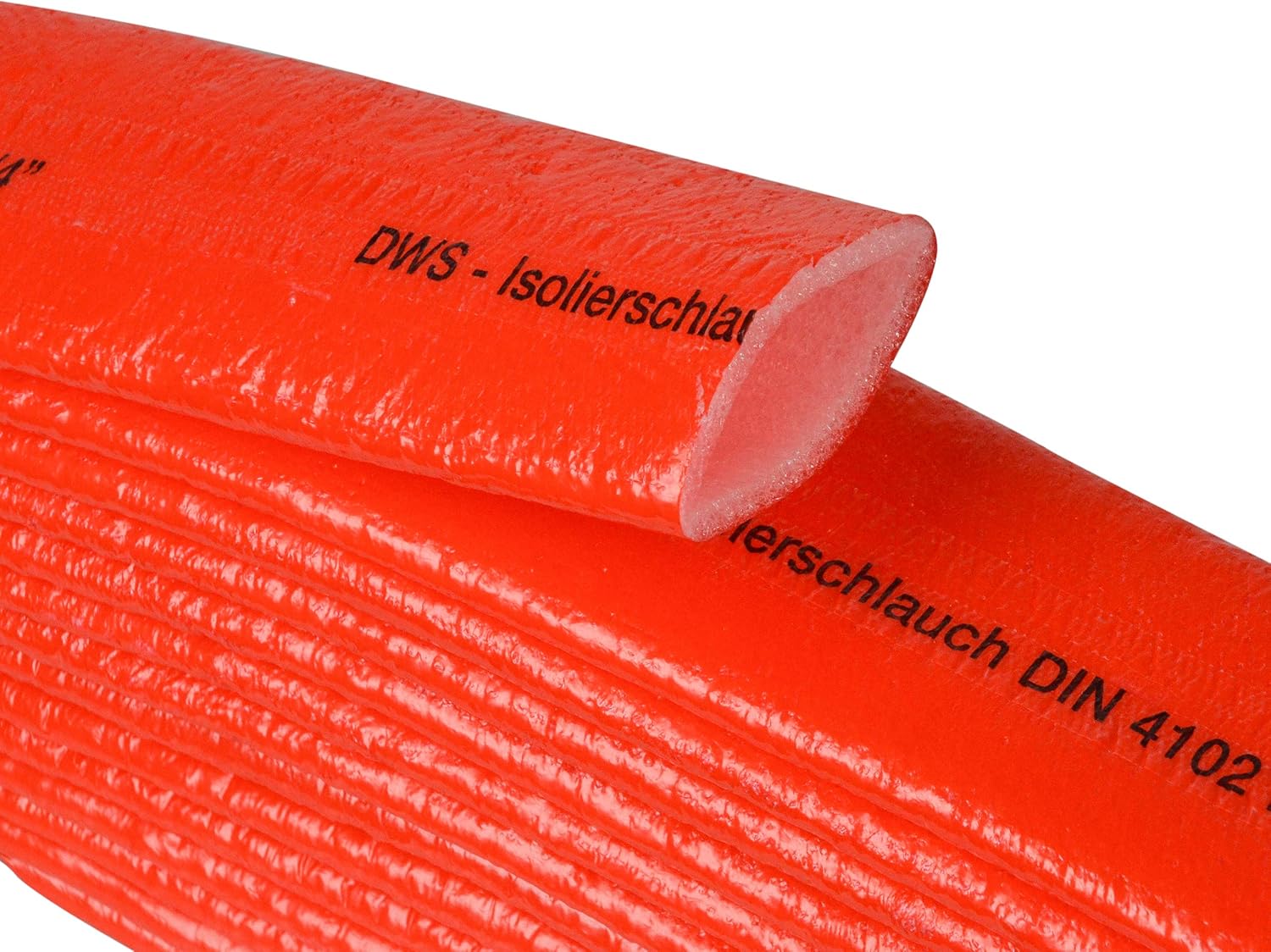 PE Schutzschlauch Isolierung 4 mm rot