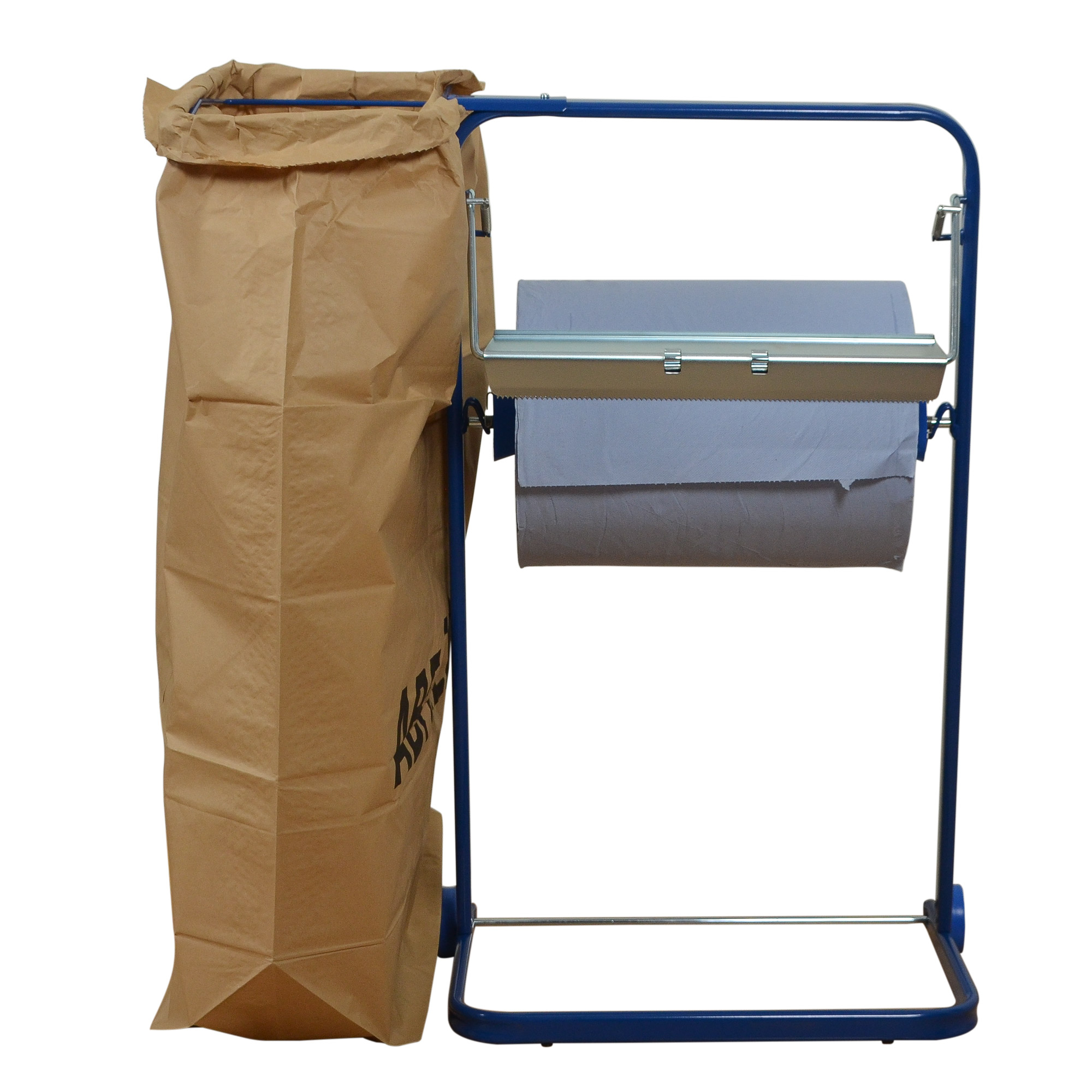 zero-dust-bodenstaender-mit-muellsackhalterung-abrissschiene-fuer-industrieputztuch-rollen-zd-_3