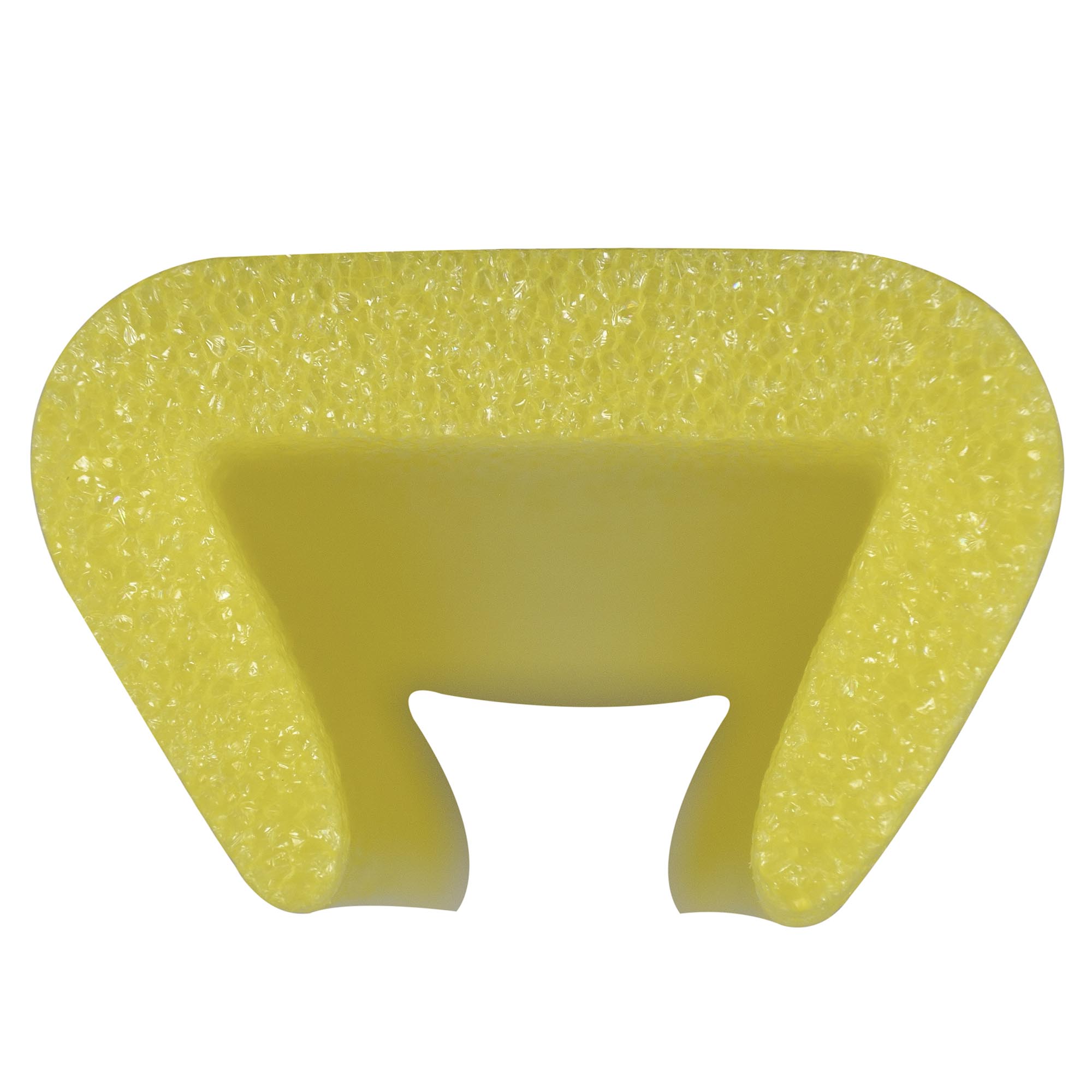 Profil-gelb-U601 Kantenschutzprofil Schutzprofil U-Profil PE-Schaum 60 mm x 1 m