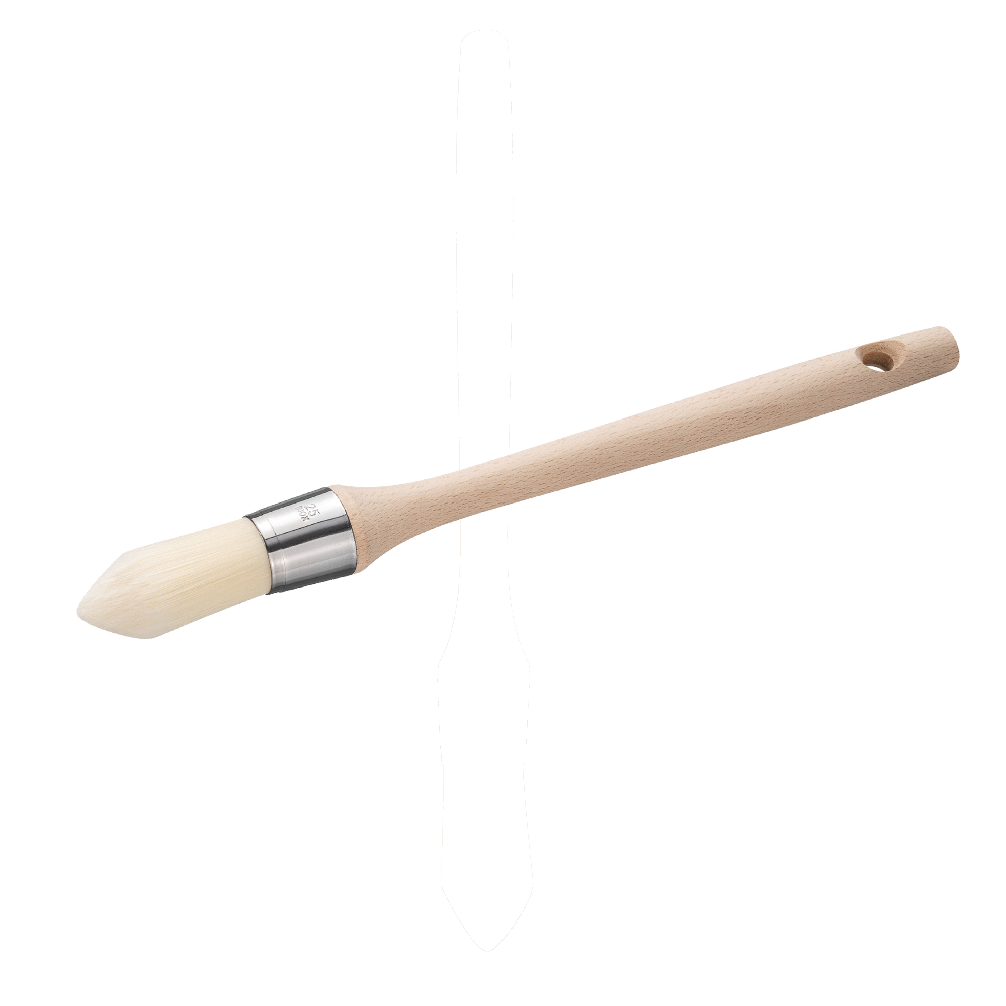 ZD_833325000_Rundpinsel_web Sprossenpinsel Premium AquaTex 25 mm