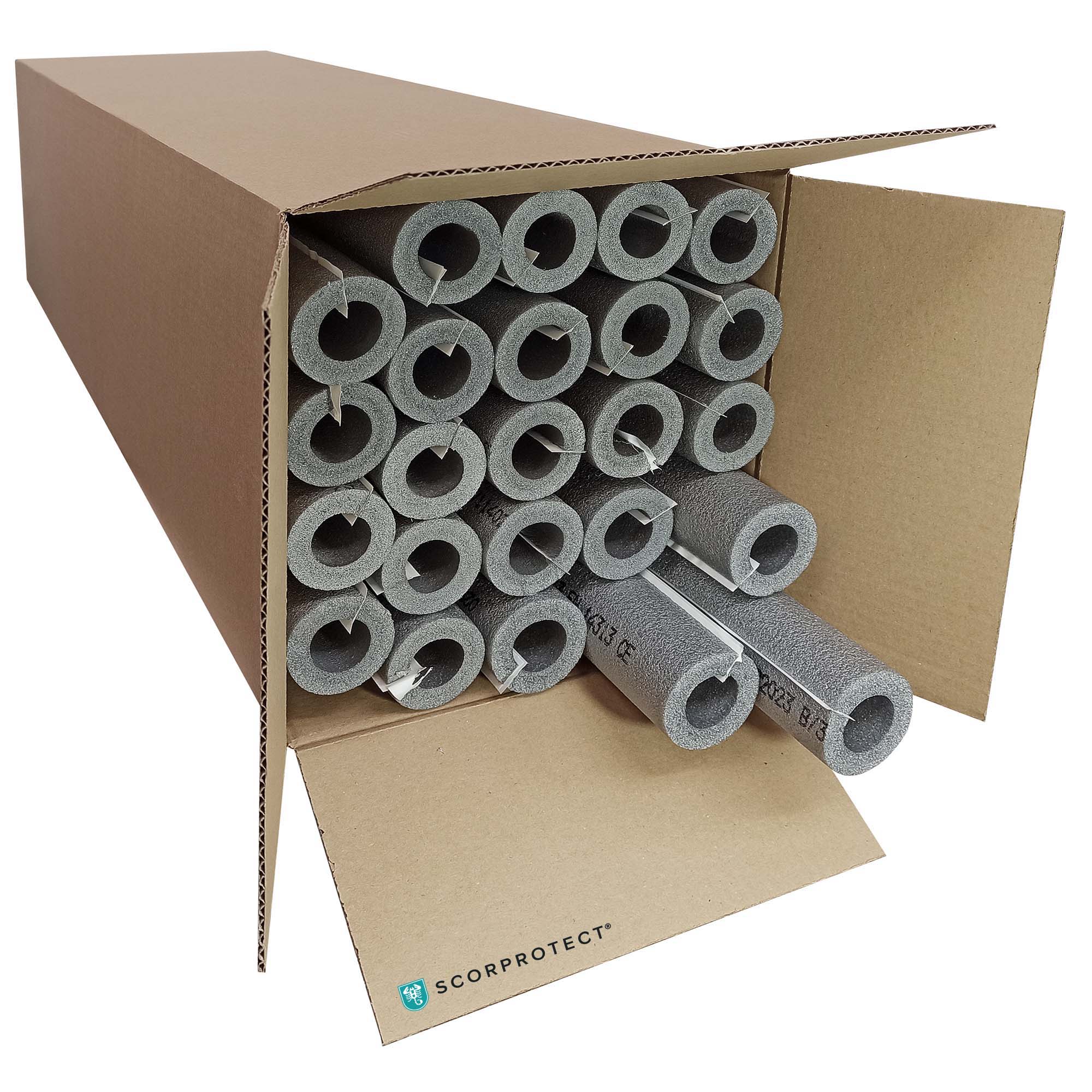 PE Rohrisolierung selbstklebend 1 m ganzer Karton Farbe grau 28 mm x 13 mm PE Rohrisolierung selbstklebend 1 m ganzer Karton Farbe grau 28 mm x 13 mm
