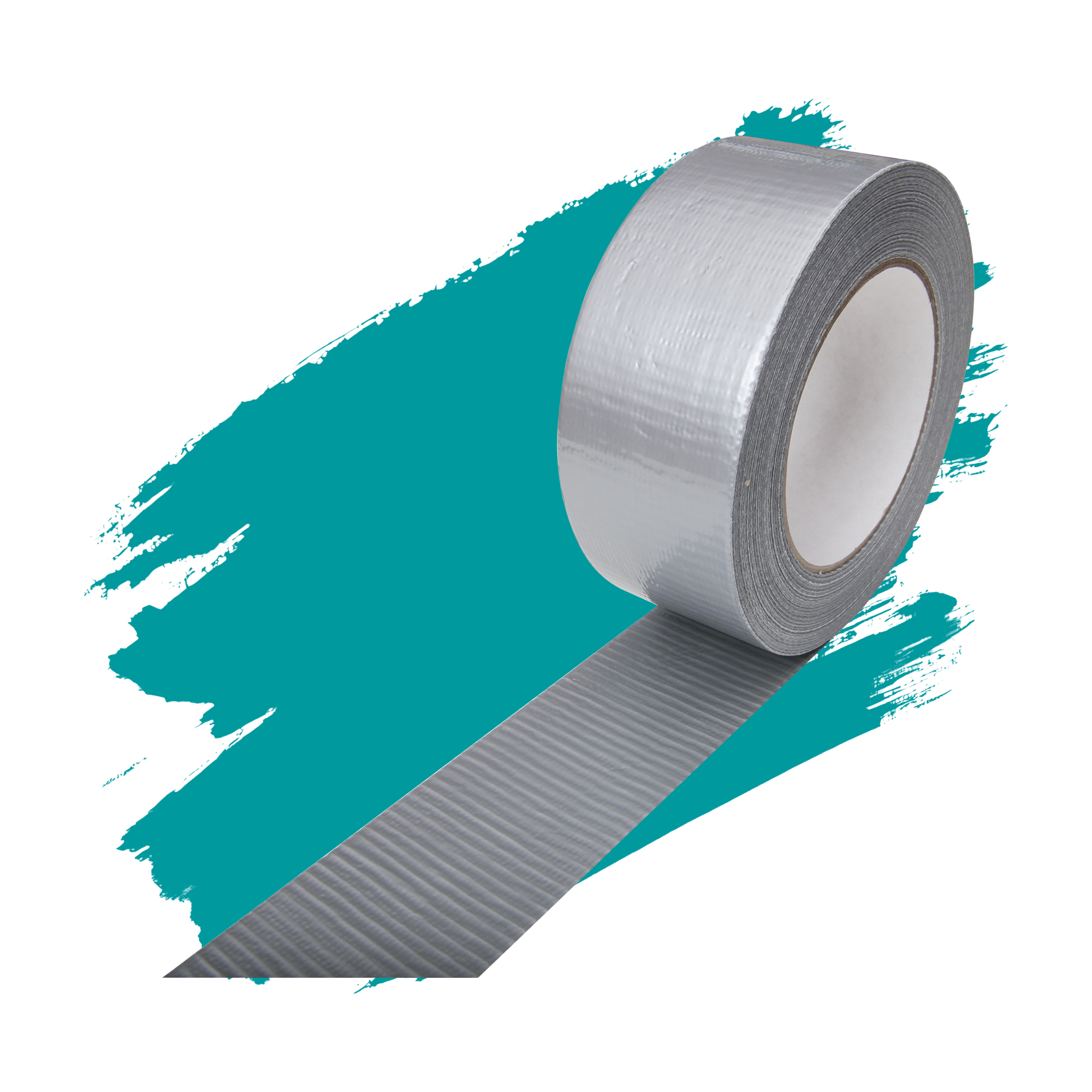 Gewebeklebeband silbergrau Panzertape Gaffaband Panzerband 48 mm x 50 m