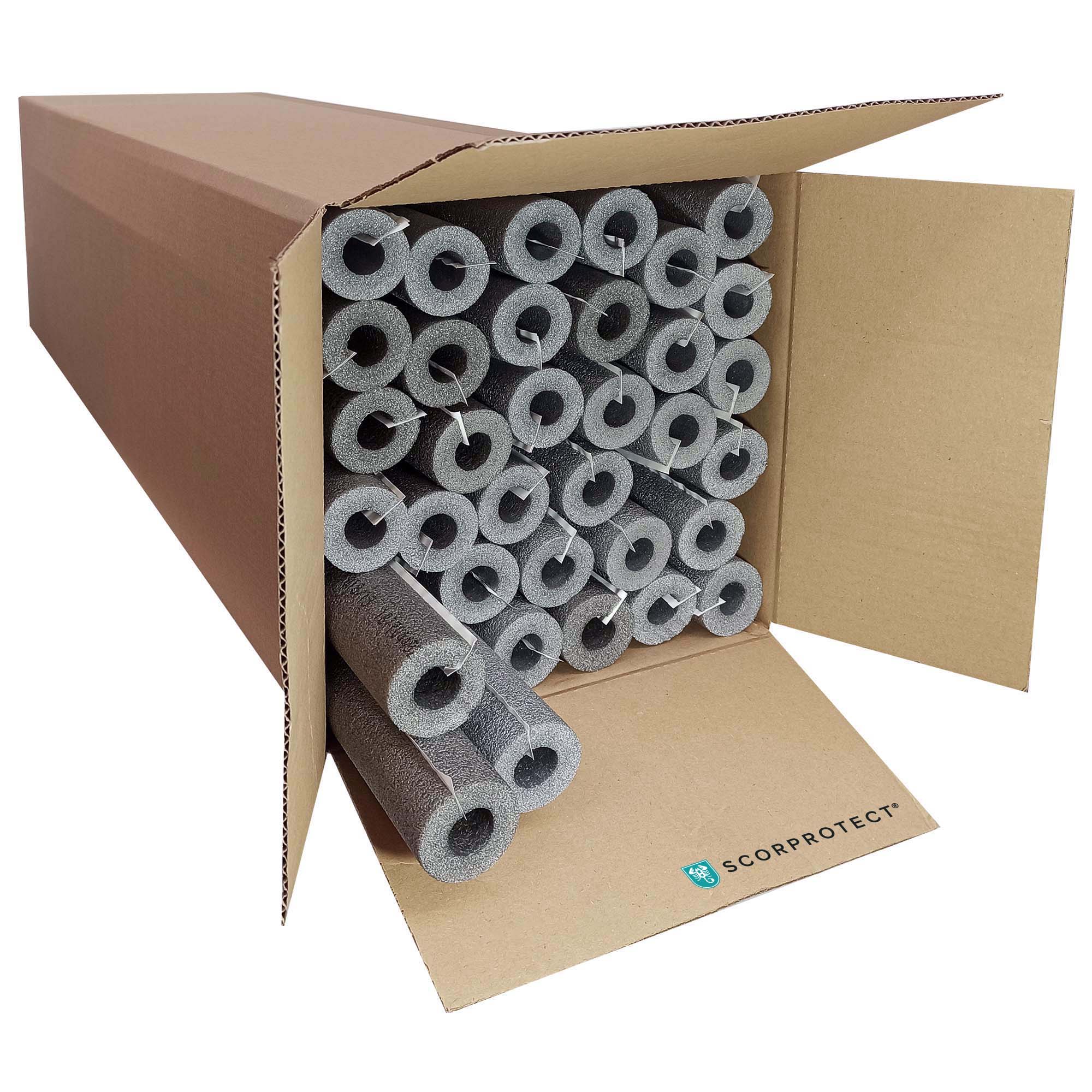PE Rohrisolierung selbstklebend 1 m ganzer Karton Farbe grau 18 mm x 13 mm PE Rohrisolierung selbstklebend 1 m ganzer Karton Farbe grau 18 mm x 13 mm