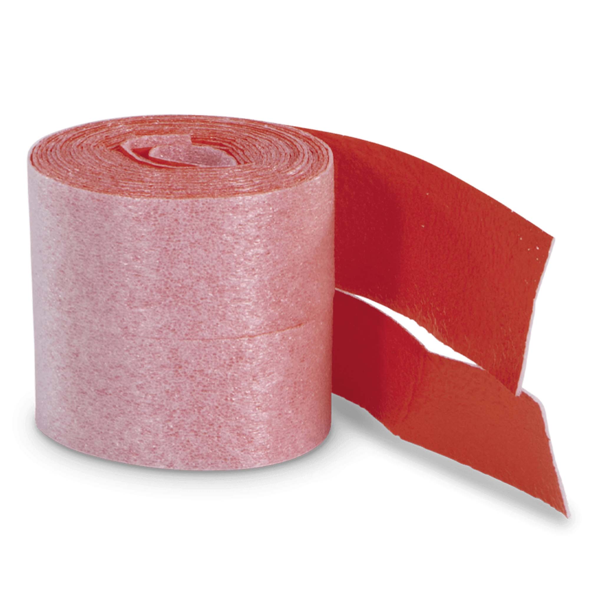 Scorprotect® Doppelrolle 2x 5 m PE-Wickelband rot mit Dampfsperre 50 mm x 2 mm