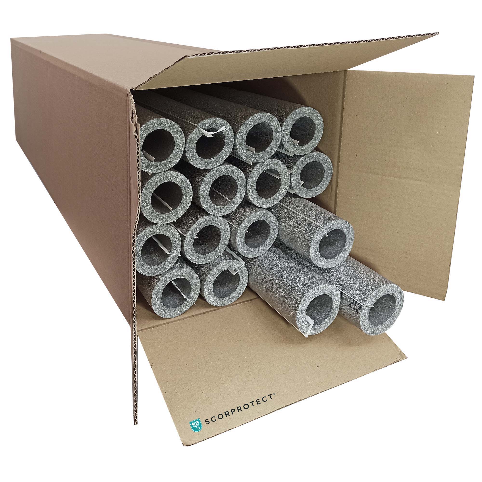 PE Rohrisolierung selbstklebend 1 m ganzer Karton Farbe grau 35 mm x 13 mm PE Rohrisolierung selbstklebend 1 m ganzer Karton Farbe grau 35 mm x 13 mm