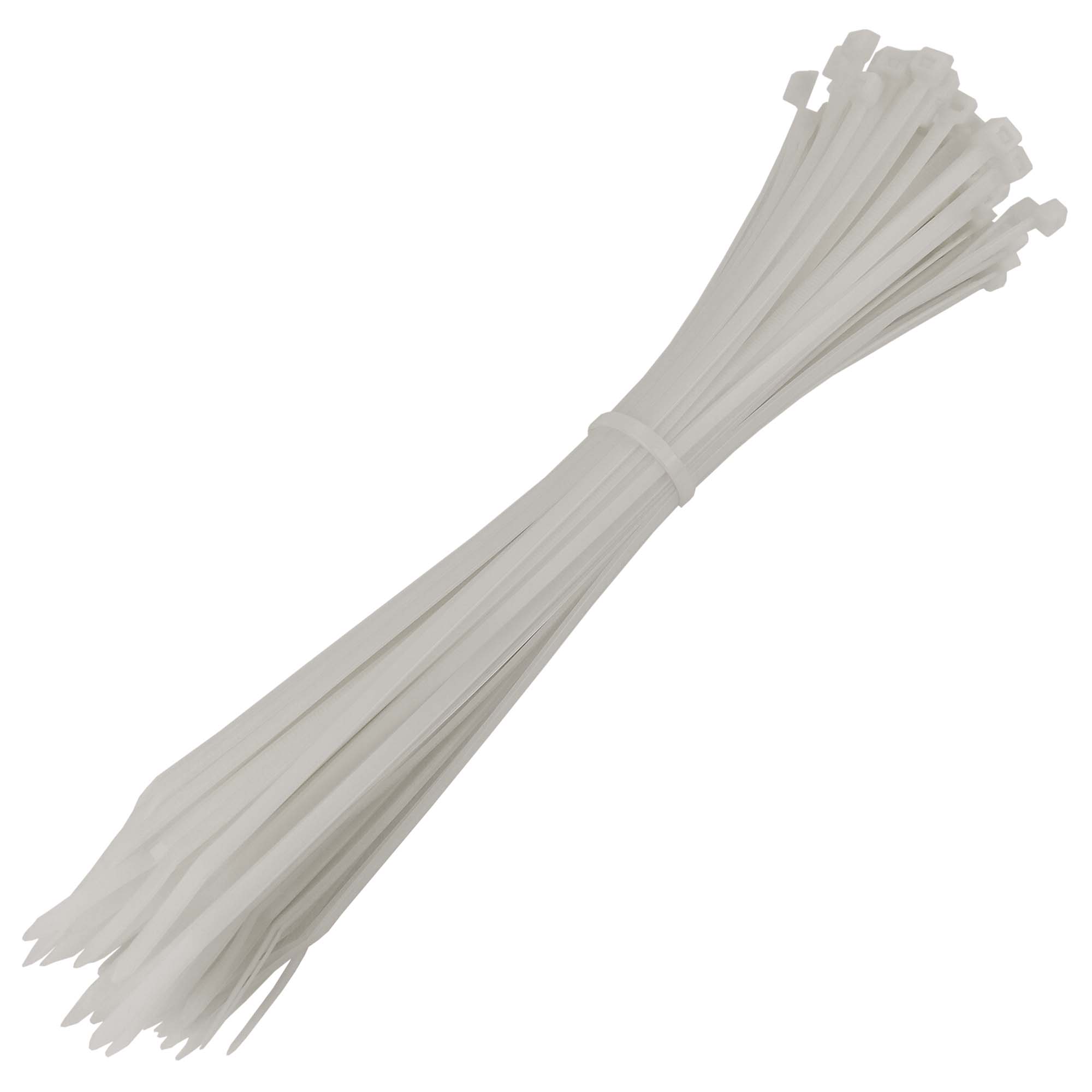 Scorprotect® Profi Kabelbinder aus Nylon naturfarben 4,8 mm x 300 mm Beutel mit 100 Stück Scorprotect® Profi Kabelbinder aus Nylon naturfarben 4,8 mm x 300 mm Beutel mit 100 Stück