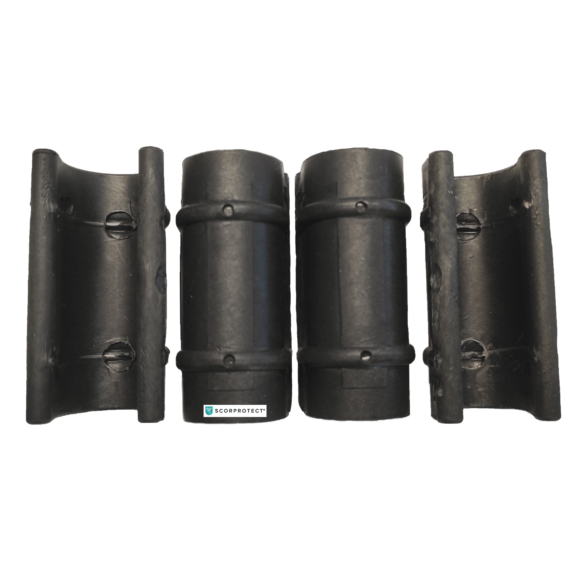 s2x2Clip5 Scorprotect® Folien Rahmen Rohr Gewächshaus Clip-Set 12 teilig