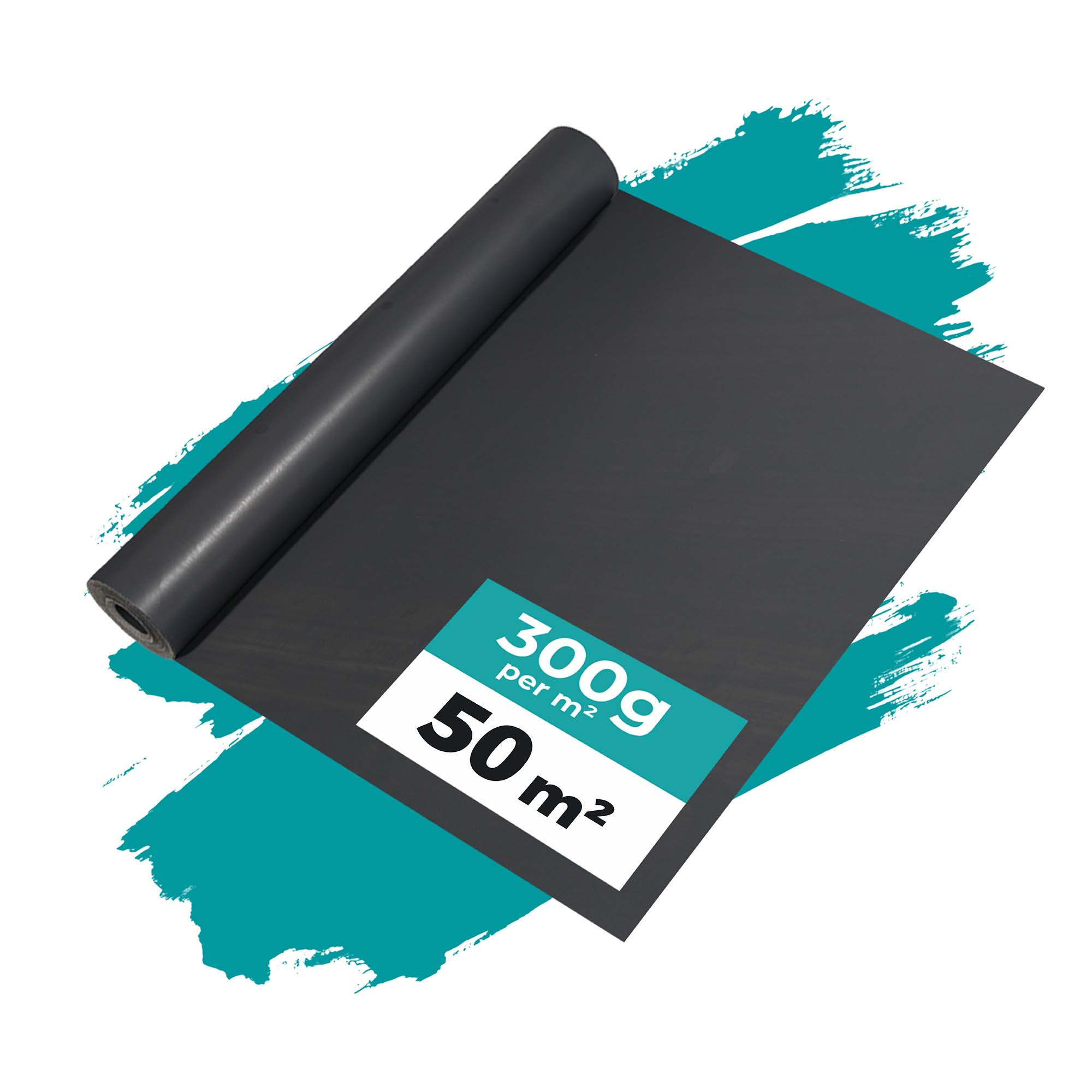 Abdeckpappe Milchtütenpapier grau 1,15 x 43 m schwere Qualität beidseitig PE beschichtet 300 g/m²
