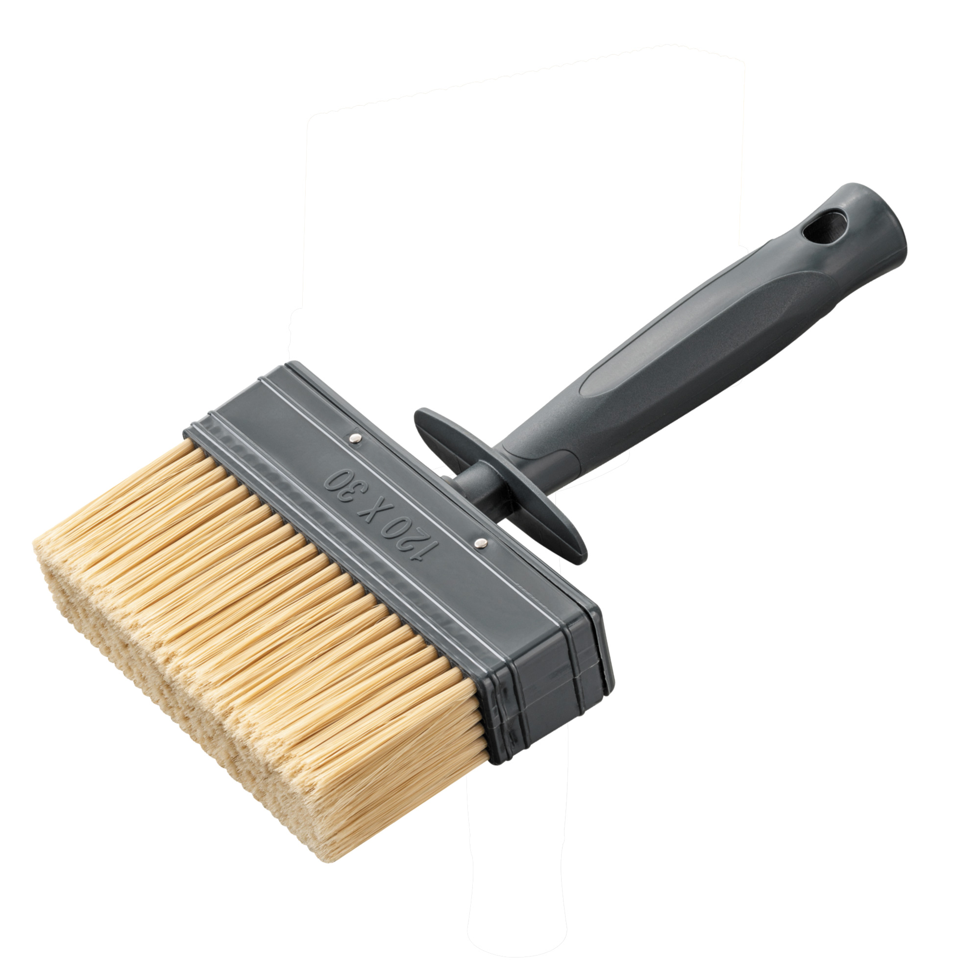 83691210_Pinsel_breit_webAAfl6SPSnDnBd Flächenstreicher 120 x 30 mm, gestanzte Borste, hell