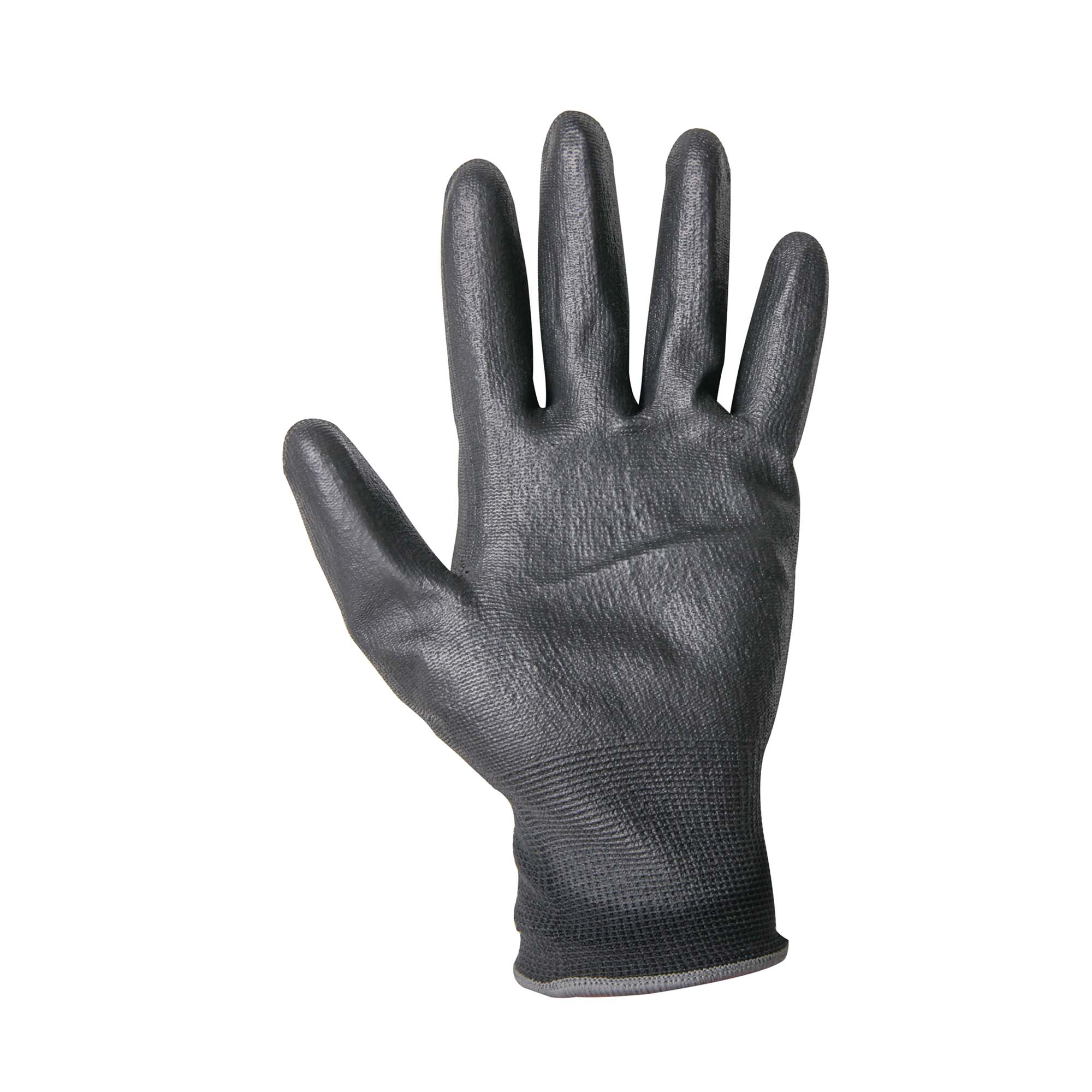 Handschuh-GHS10S-2 Arbeitshandschuhe Handschuhe PU / Nylon Feinstrick schwarz Größe 11