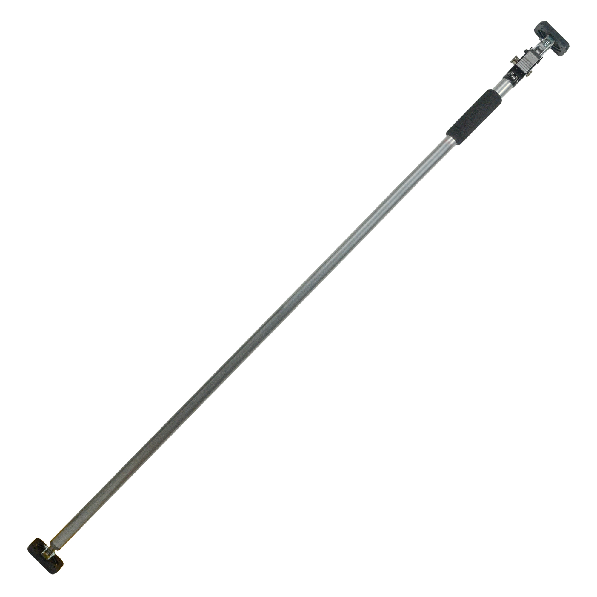 Teleskopstange_silber_1_web Schnellspannstütze Teleskopstange Klemmstütze 160 - 290 cm