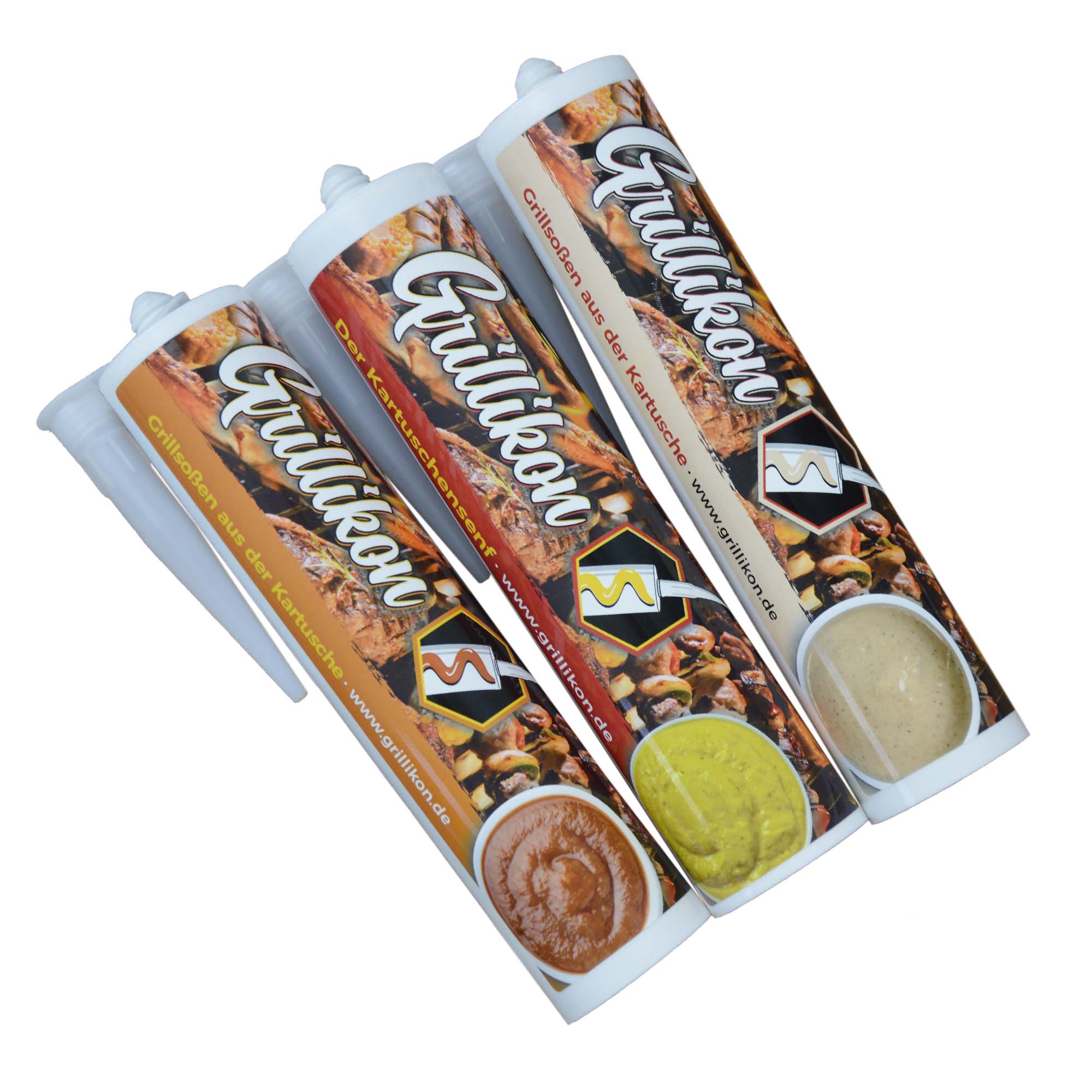 1X3GSlb353XIIl Grillikon Kartuschen Soßenmix 300 ml