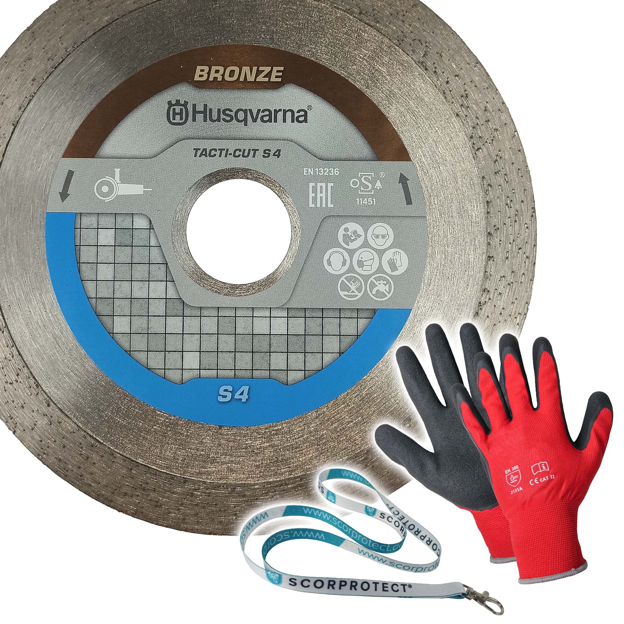 Original Tacti-Cut S4 115 mm für Husqvarna Winkelschleifer Original Tacti-Cut S4 115 mm für Husqvarna Winkelschleifer