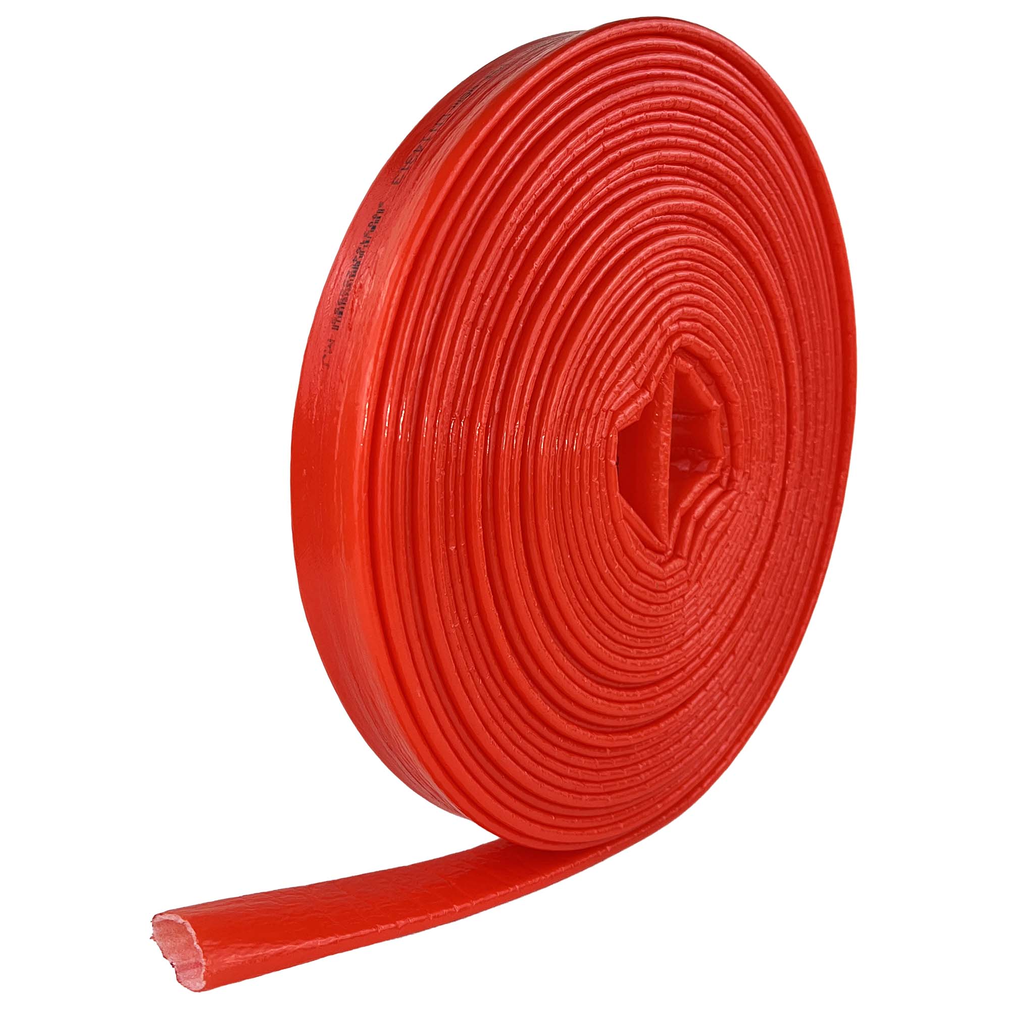 Scorprotect® PE-Isolierschutzschlauch mit Riffelschaum 20 m Rolle rot 4 mm