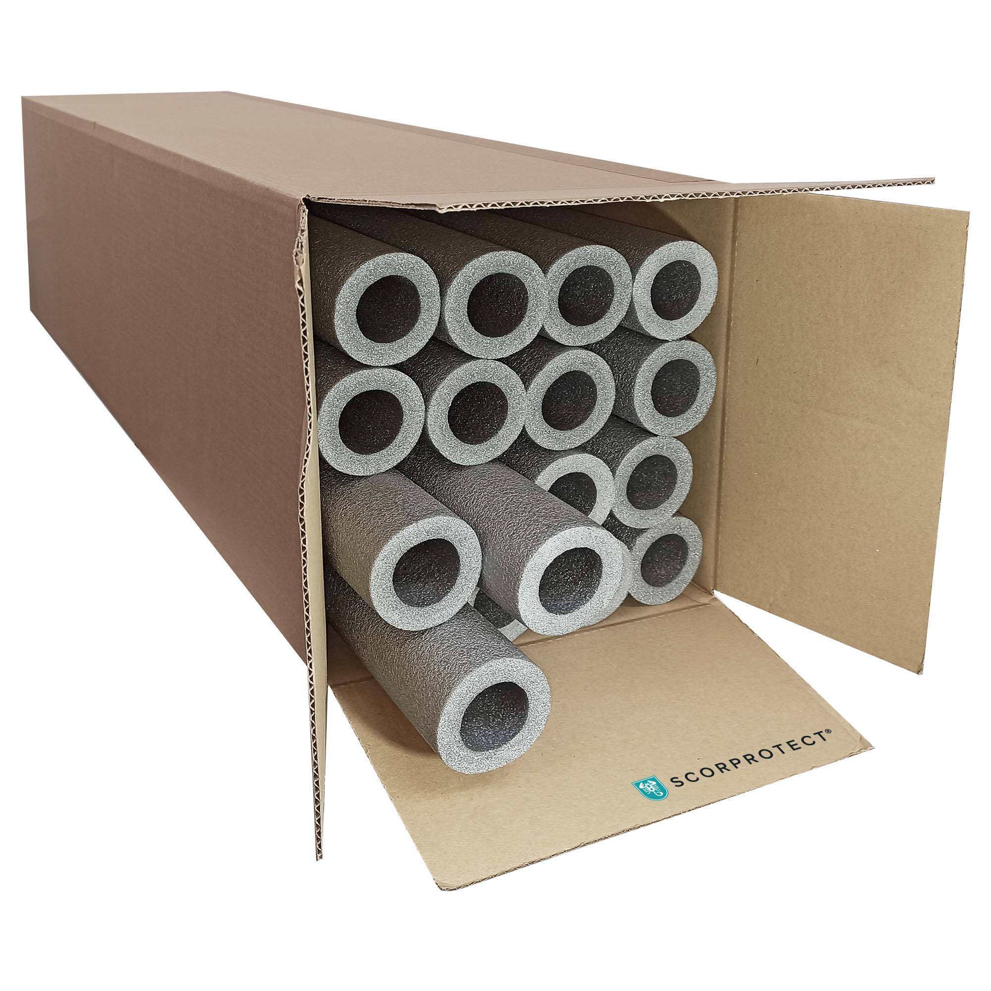 PE Rohrisolierung geschlitzt 1 m ganzer Karton Farbe grau 35 mm x 13 mm PE Rohrisolierung geschlitzt 1 m ganzer Karton Farbe grau 35 mm x 13 mm