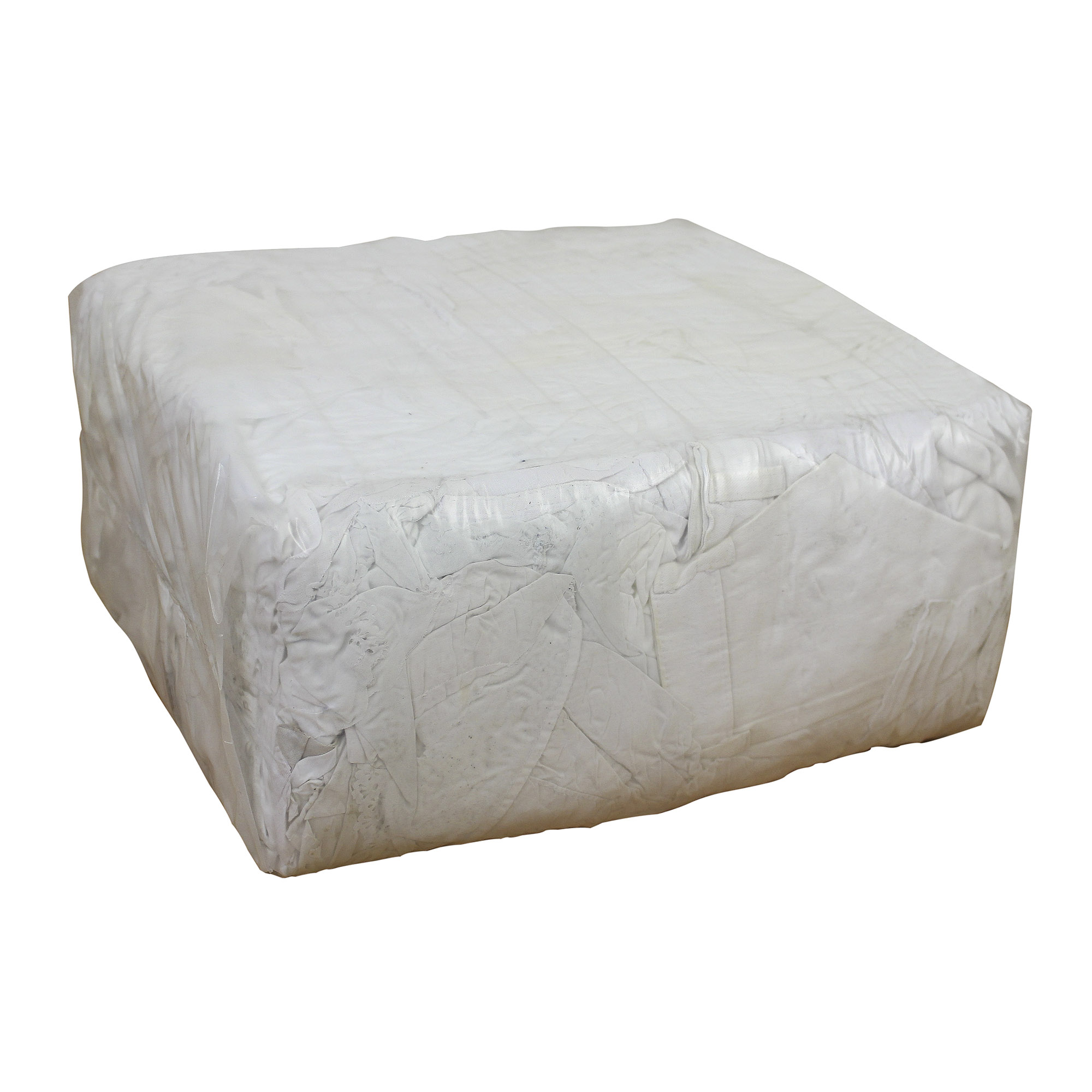 Putzlappen-3 Putzlappen aus weißer 100er Baumwolle im 10 kg Paket